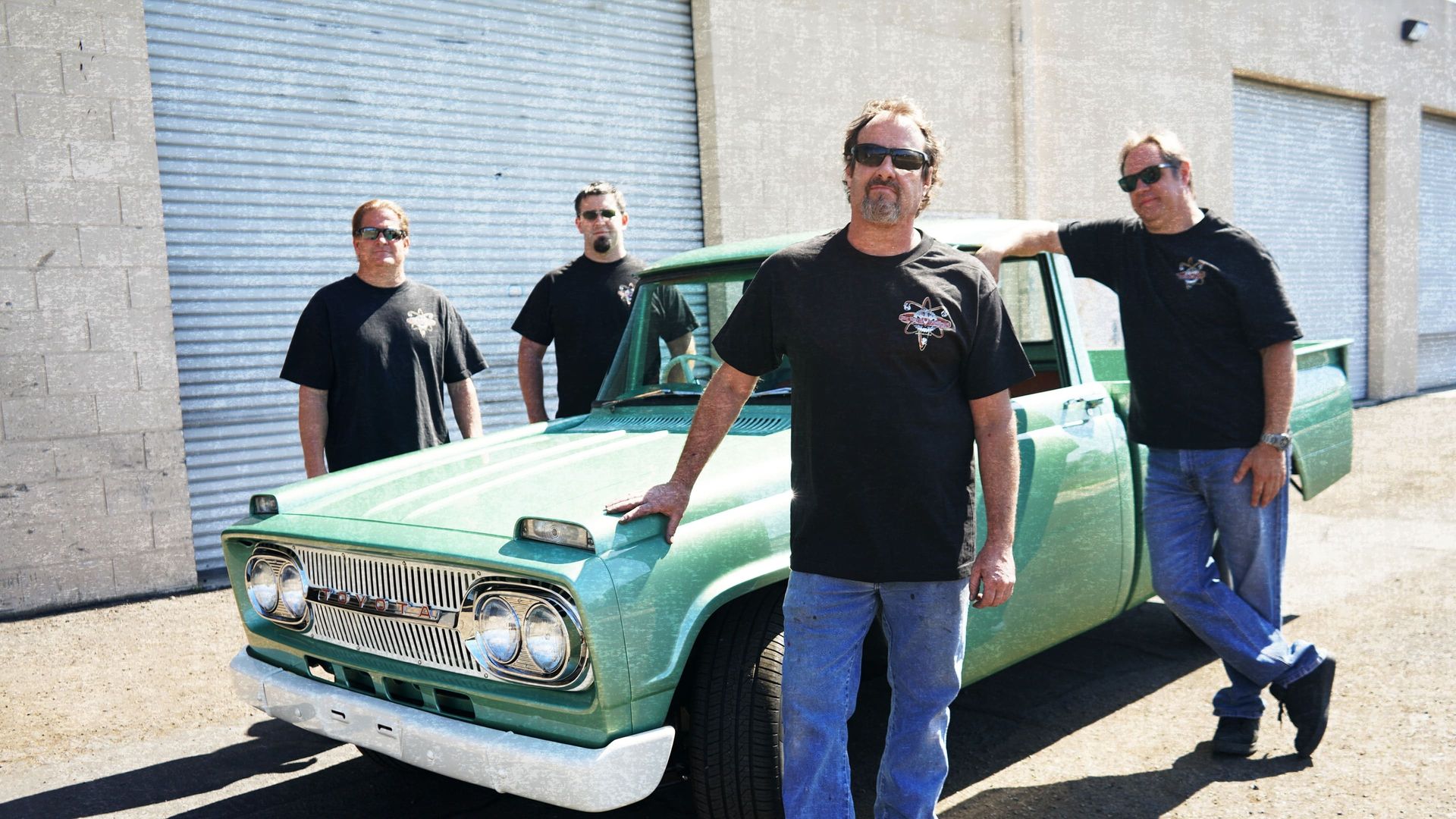 Hand Built Hot Rods background