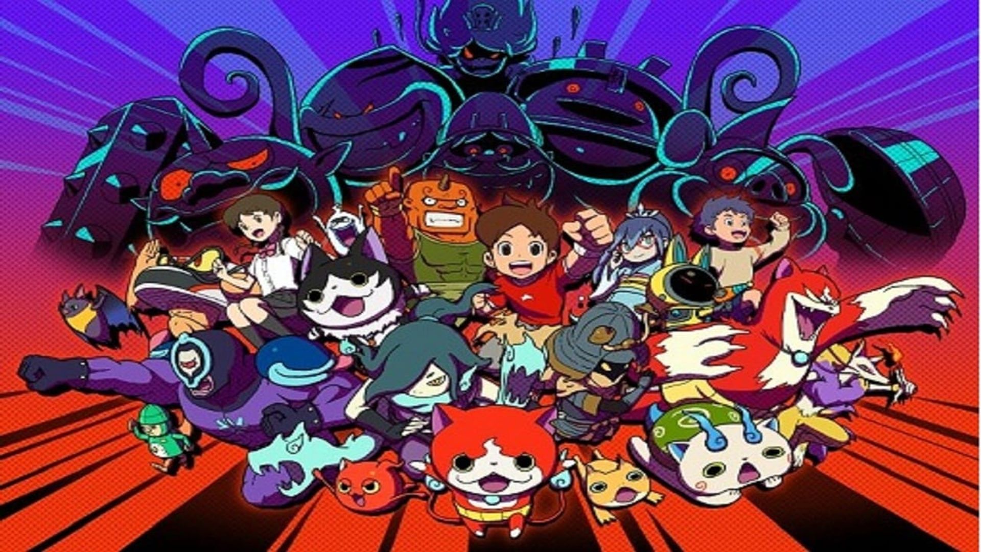 Youkai Watch Jam: Youkai Gakuen Y - N to no Souguu background