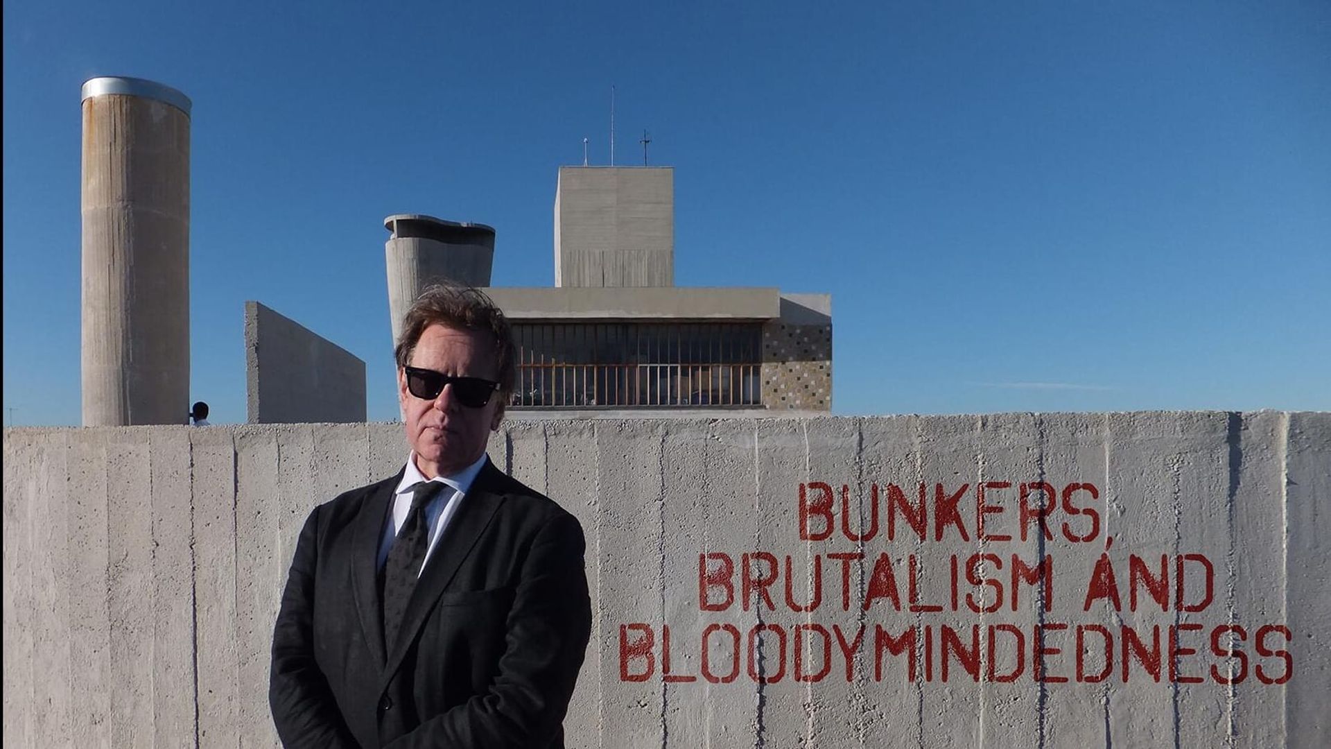 Bunkers, Brutalism and Bloodymindedness: Concrete Poetry with Jonathan Meades background