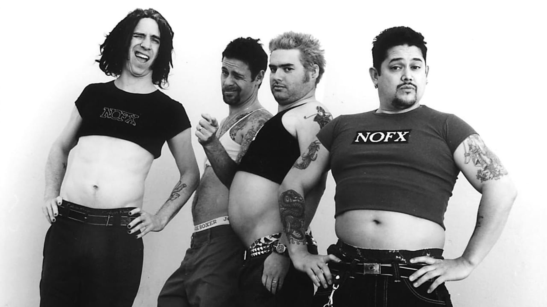 NOFX Backstage Passport background