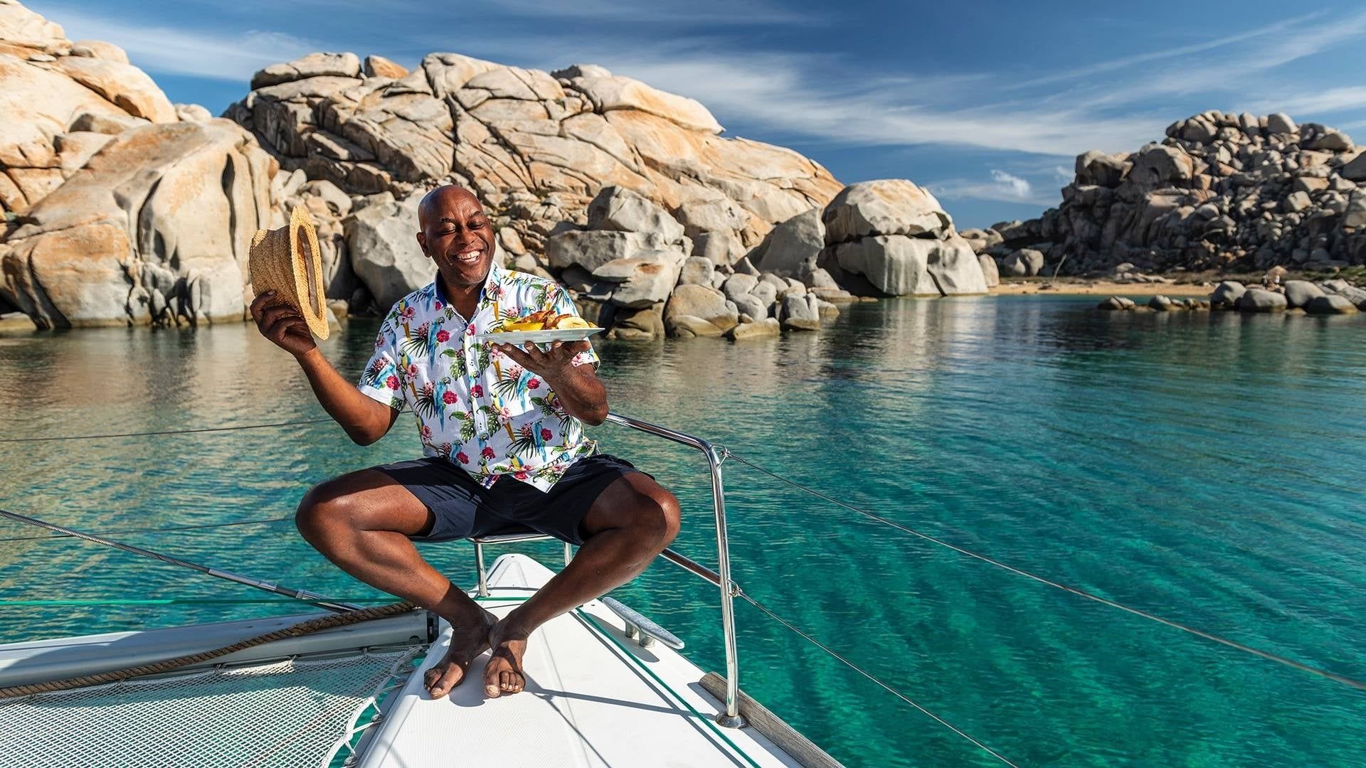 Ainsley's Mediterranean Cookbook background