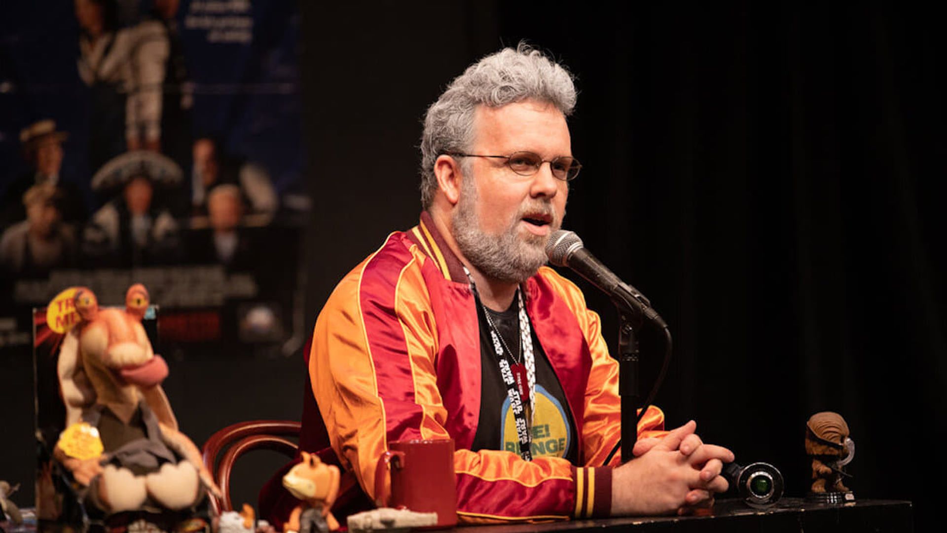 The George Lucas Talk Show background
