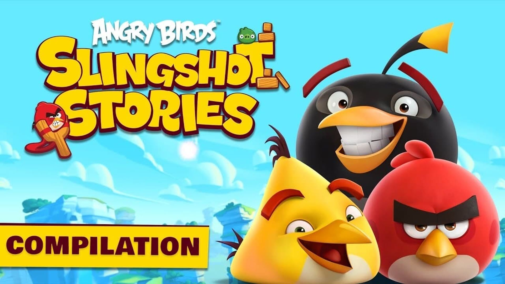 Angry Birds Slingshot Stories background