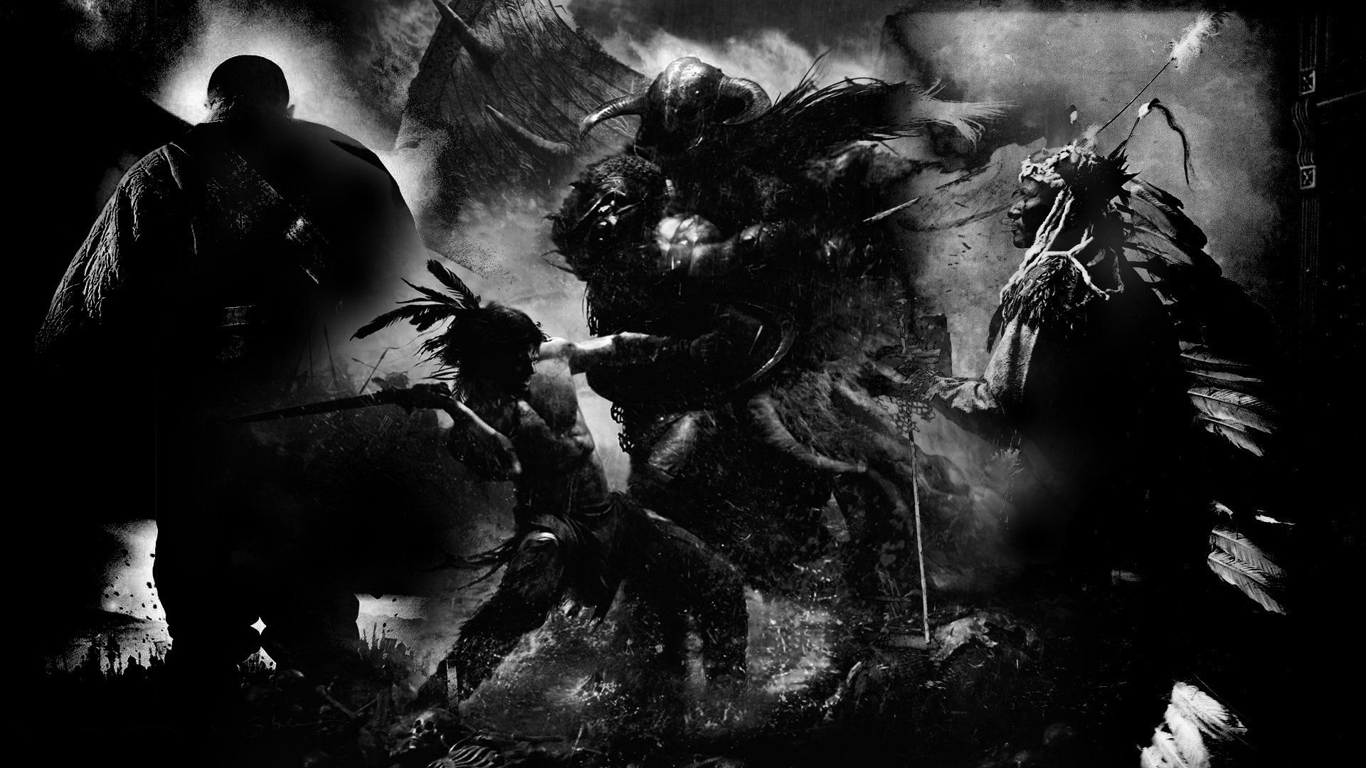 Deadliest Warrior background