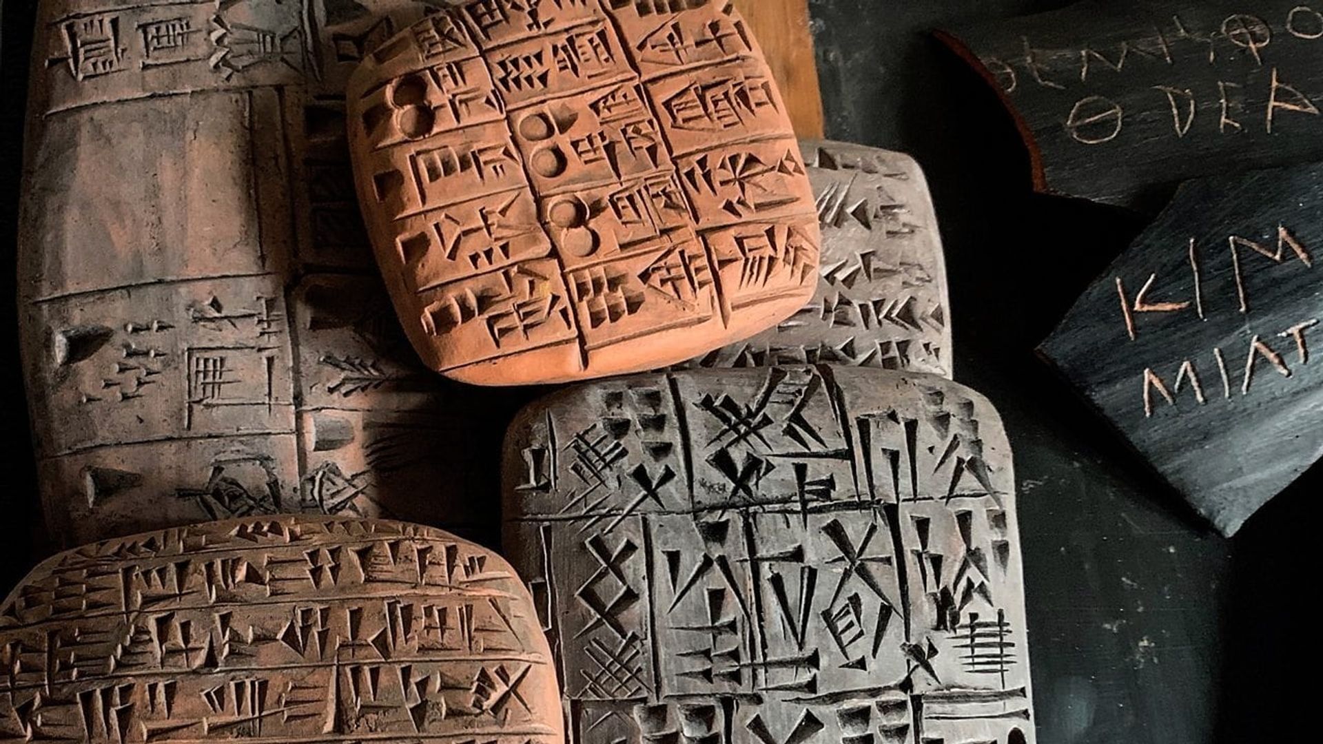 The Secret History of Writing background