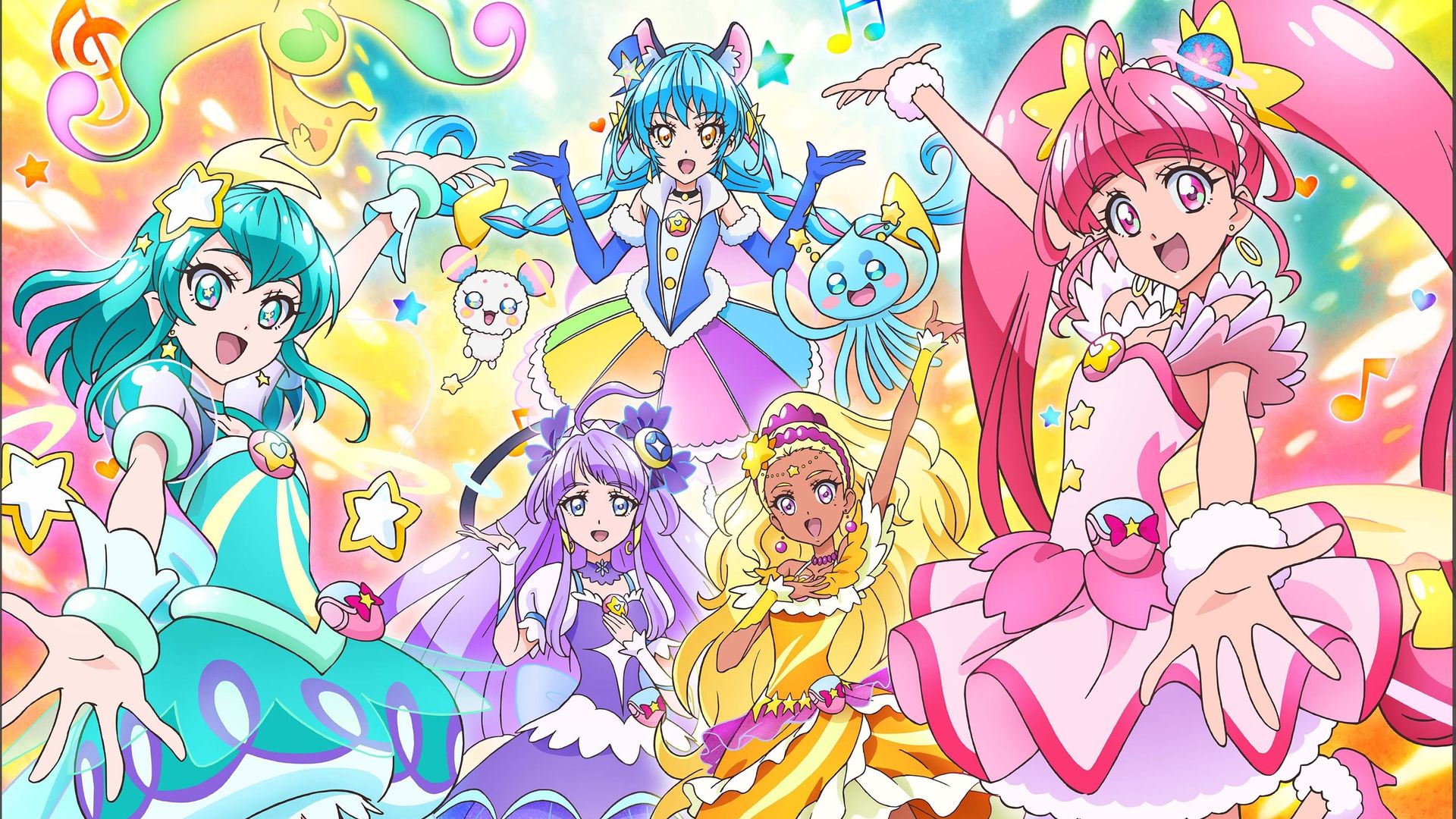 Star Twinkle PreCure background