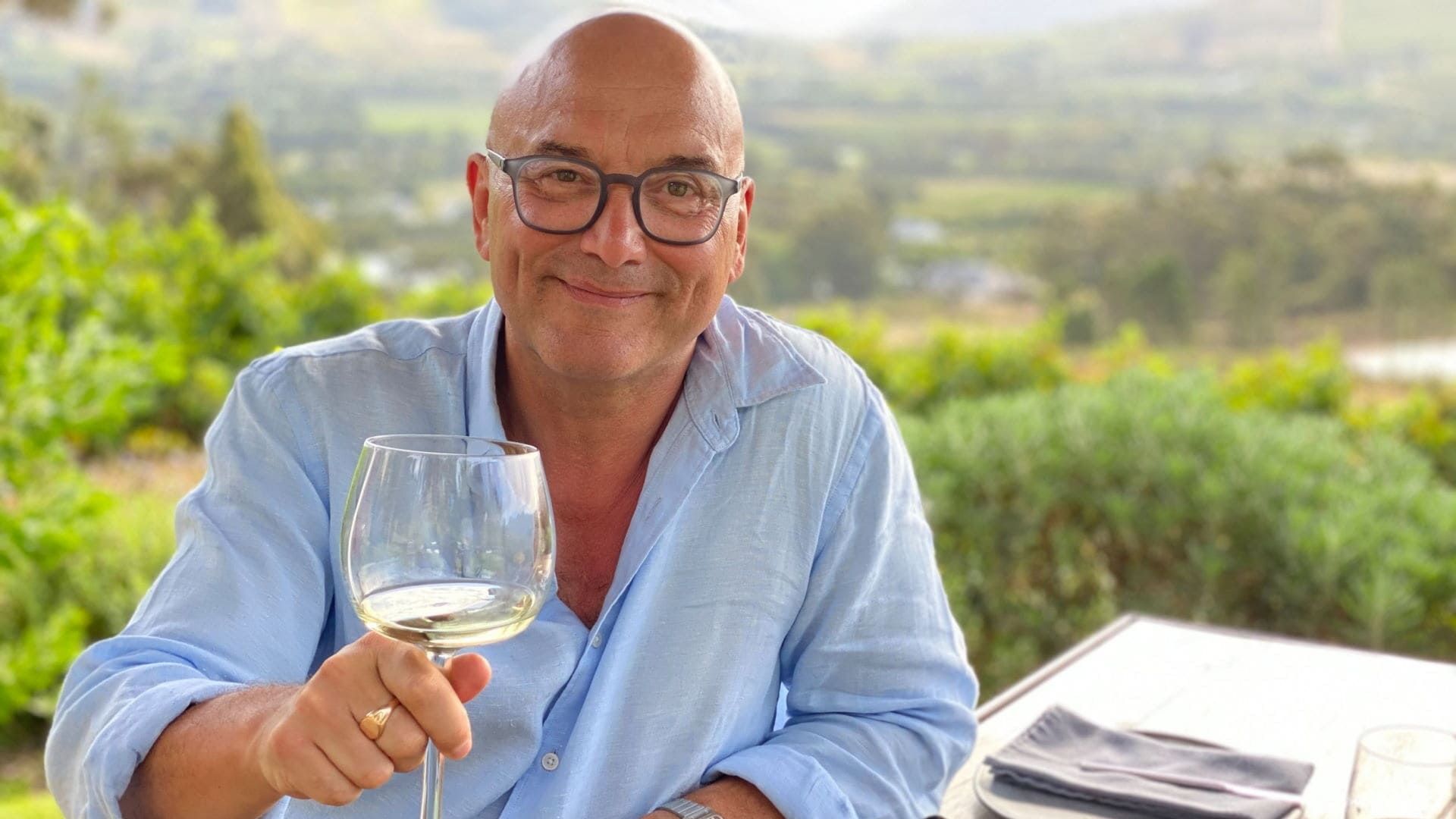 South Africa with Gregg Wallace background