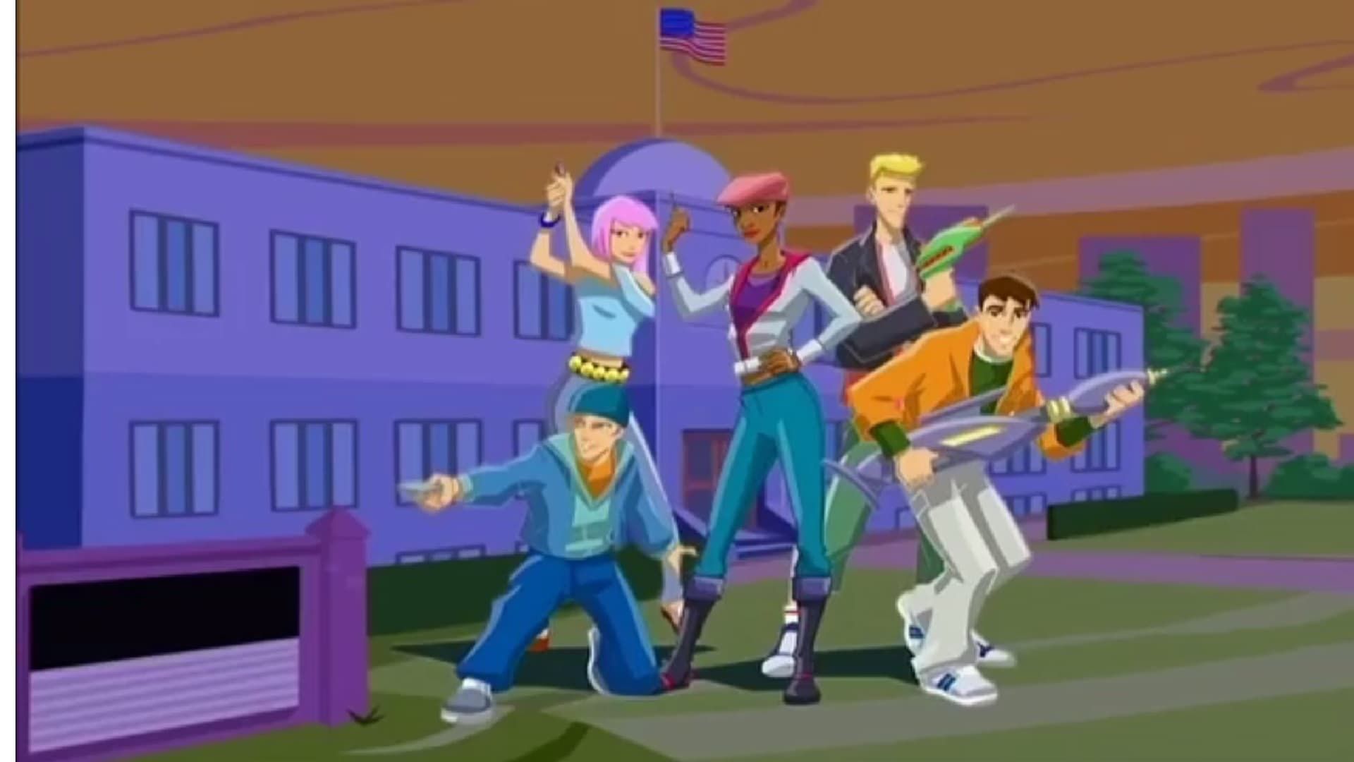 Dork Hunters from Outer Space background