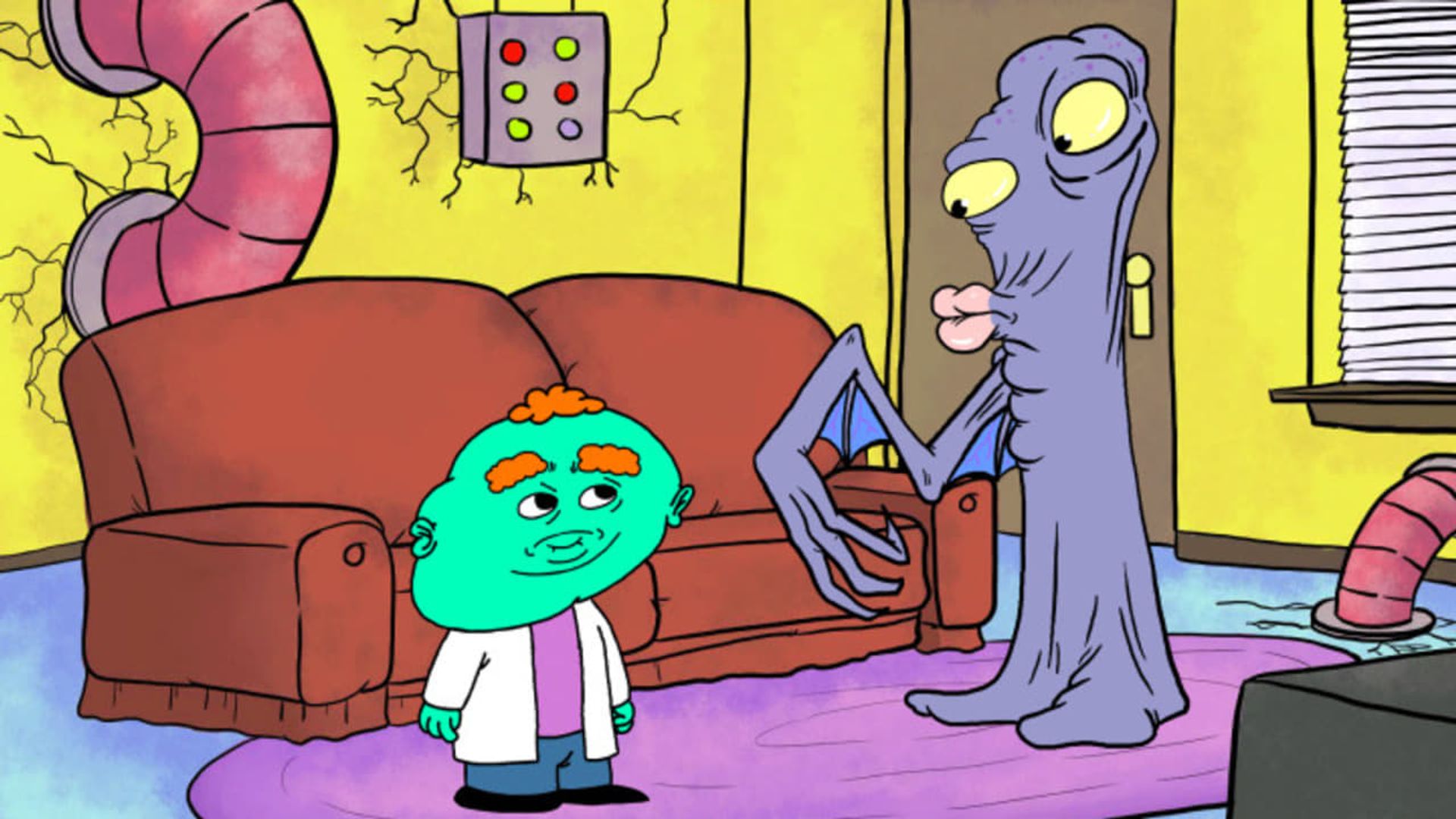 Monster Lab background