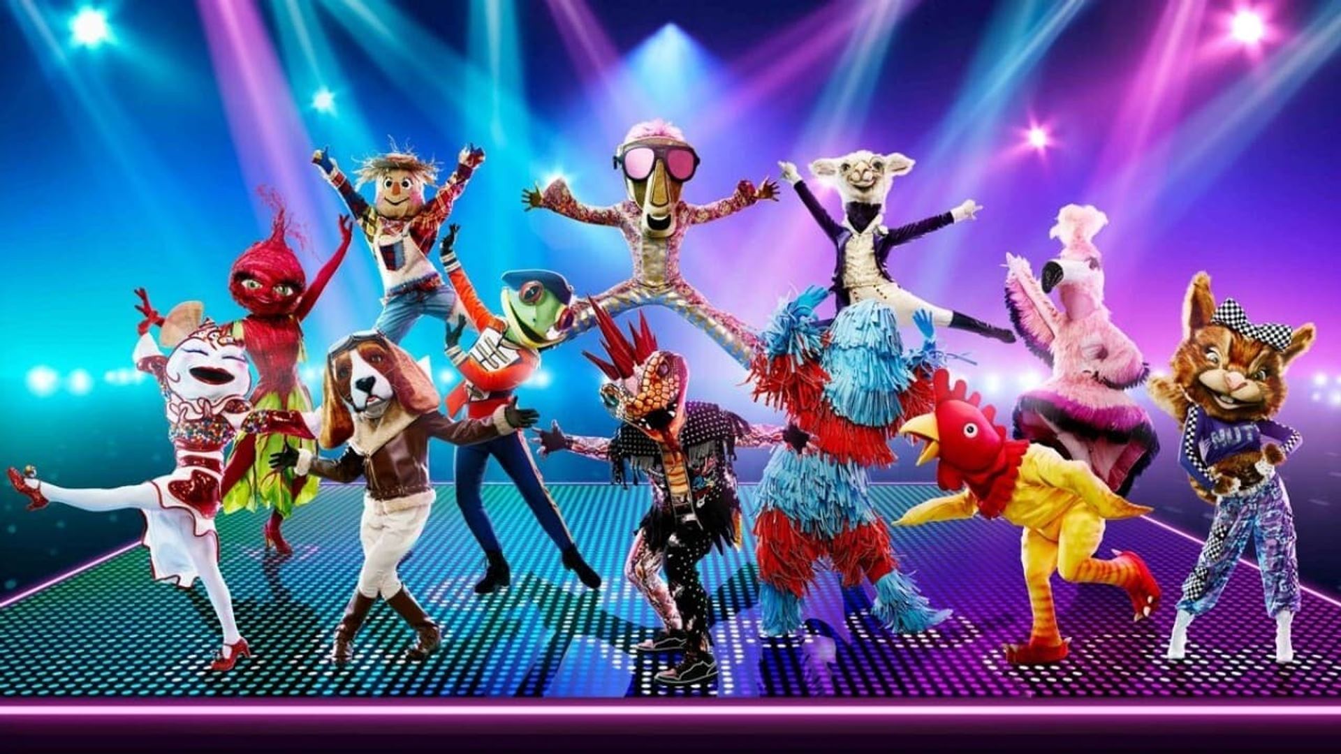 The Masked Dancer UK background