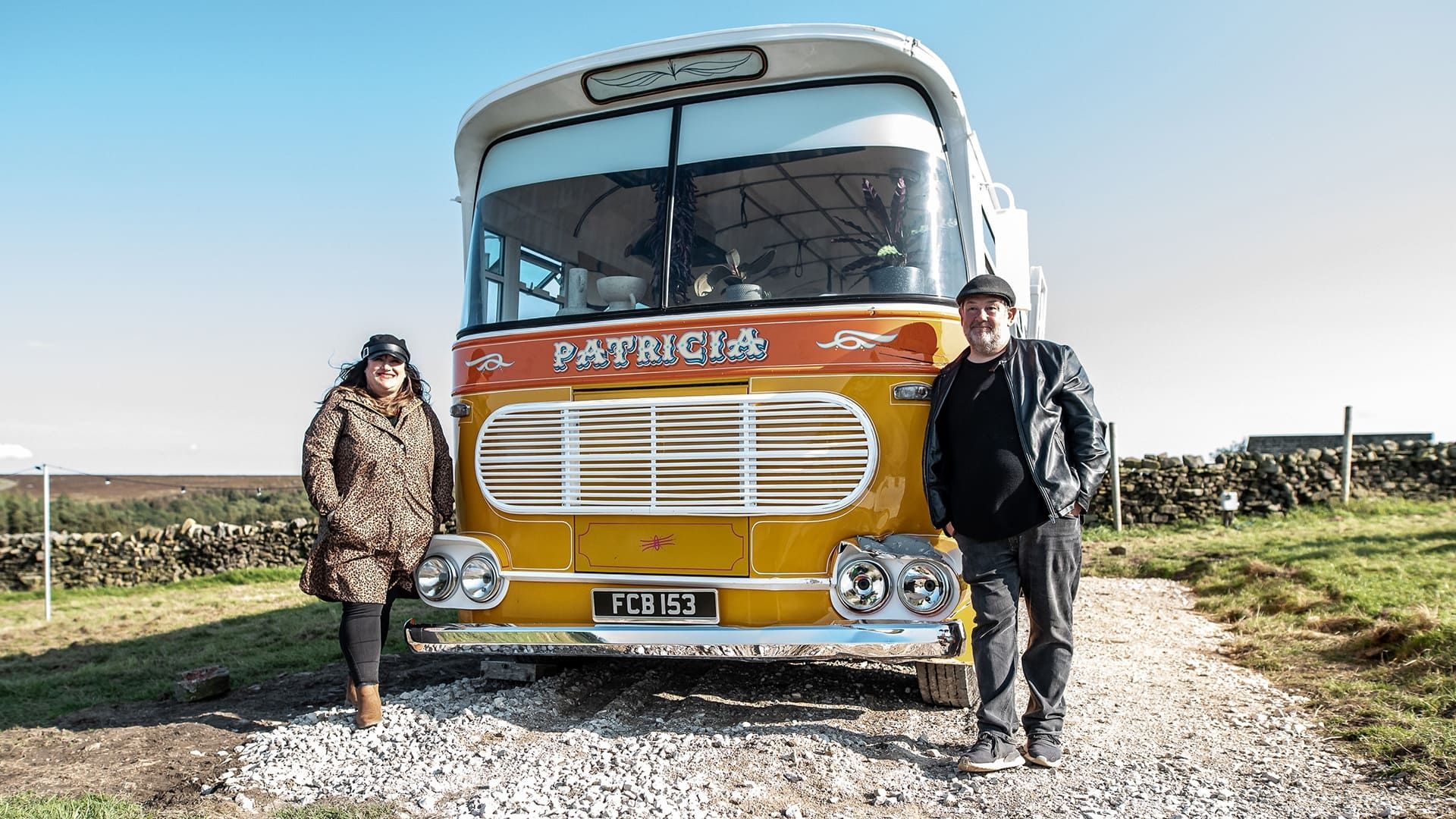 Johnny Vegas: Carry on Glamping background