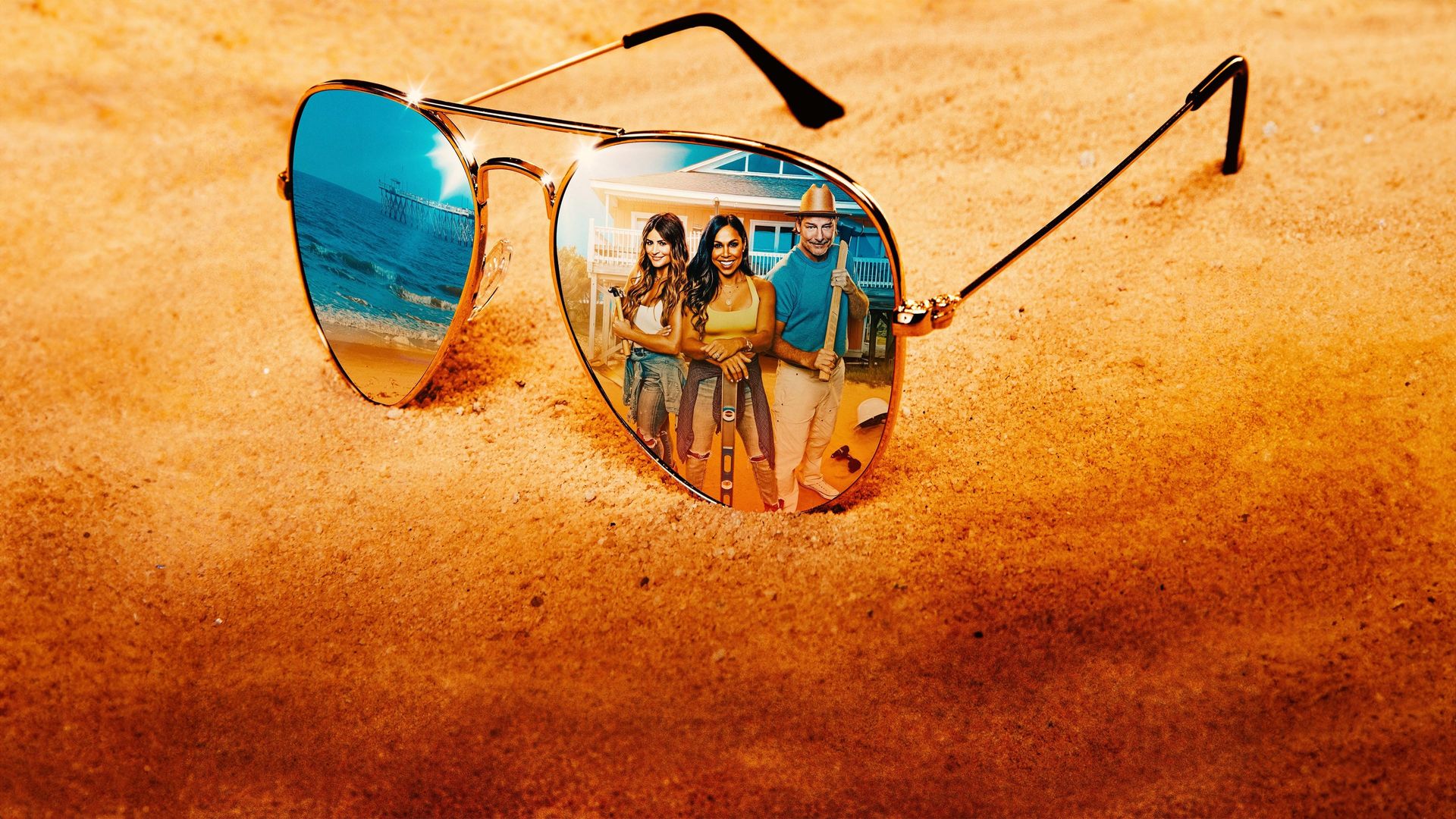 Battle on the Beach background