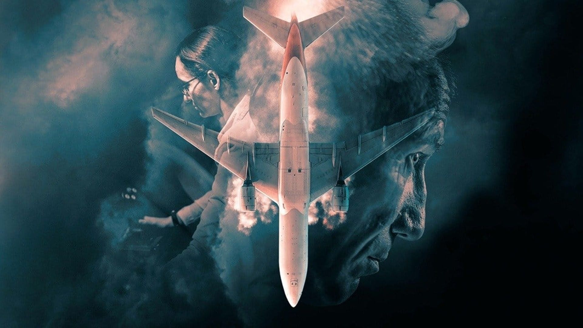 Plane Crash Recreated background