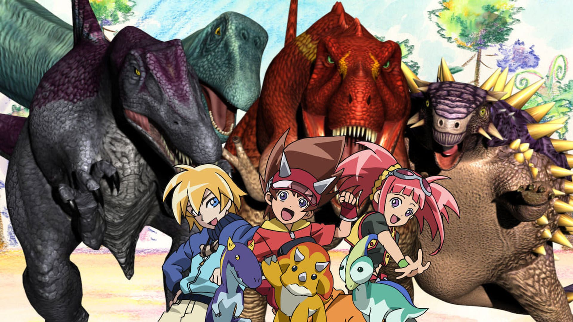 Dinosaur King background