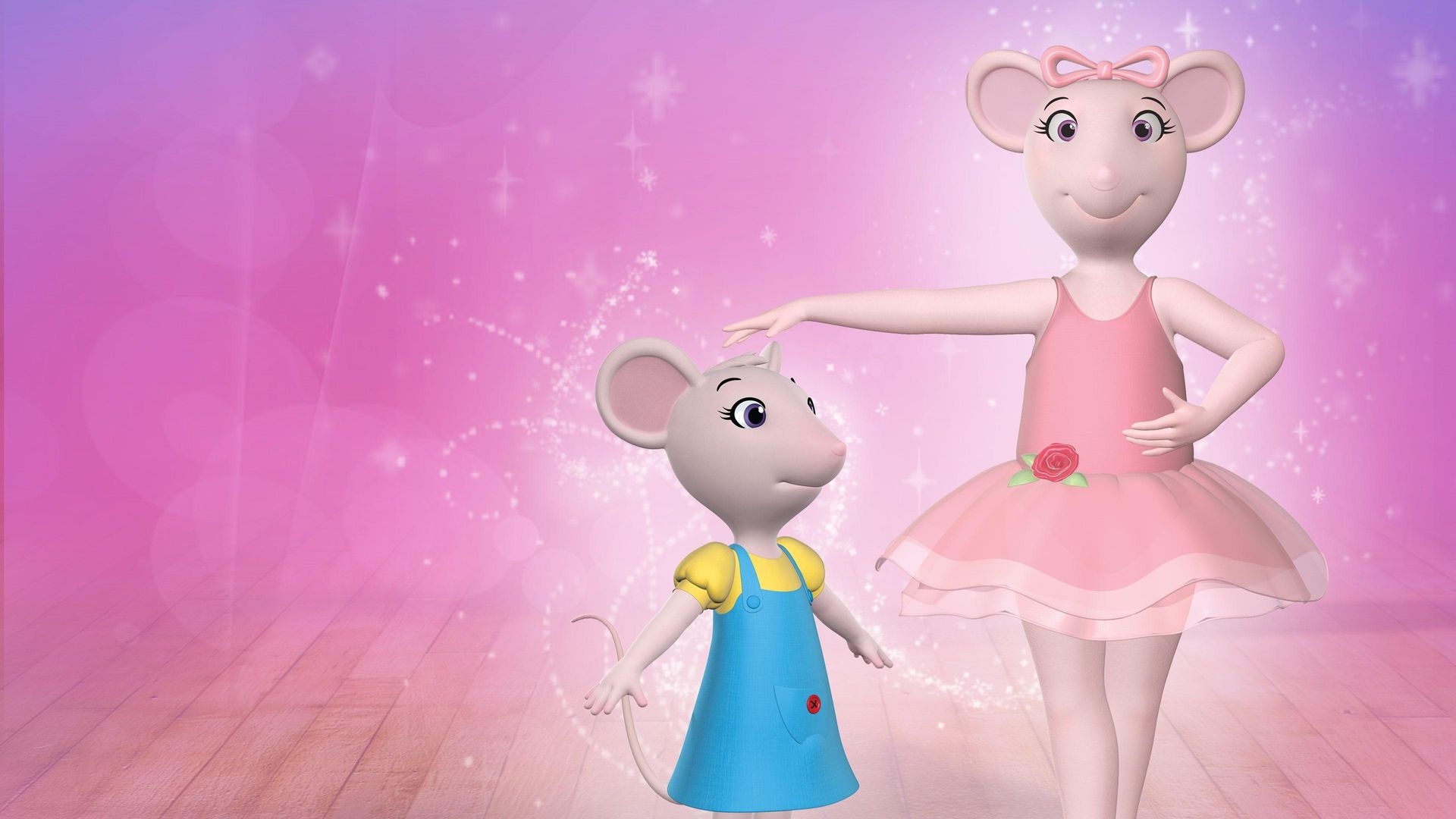 Angelina Ballerina: Los Siguientes Pasos background