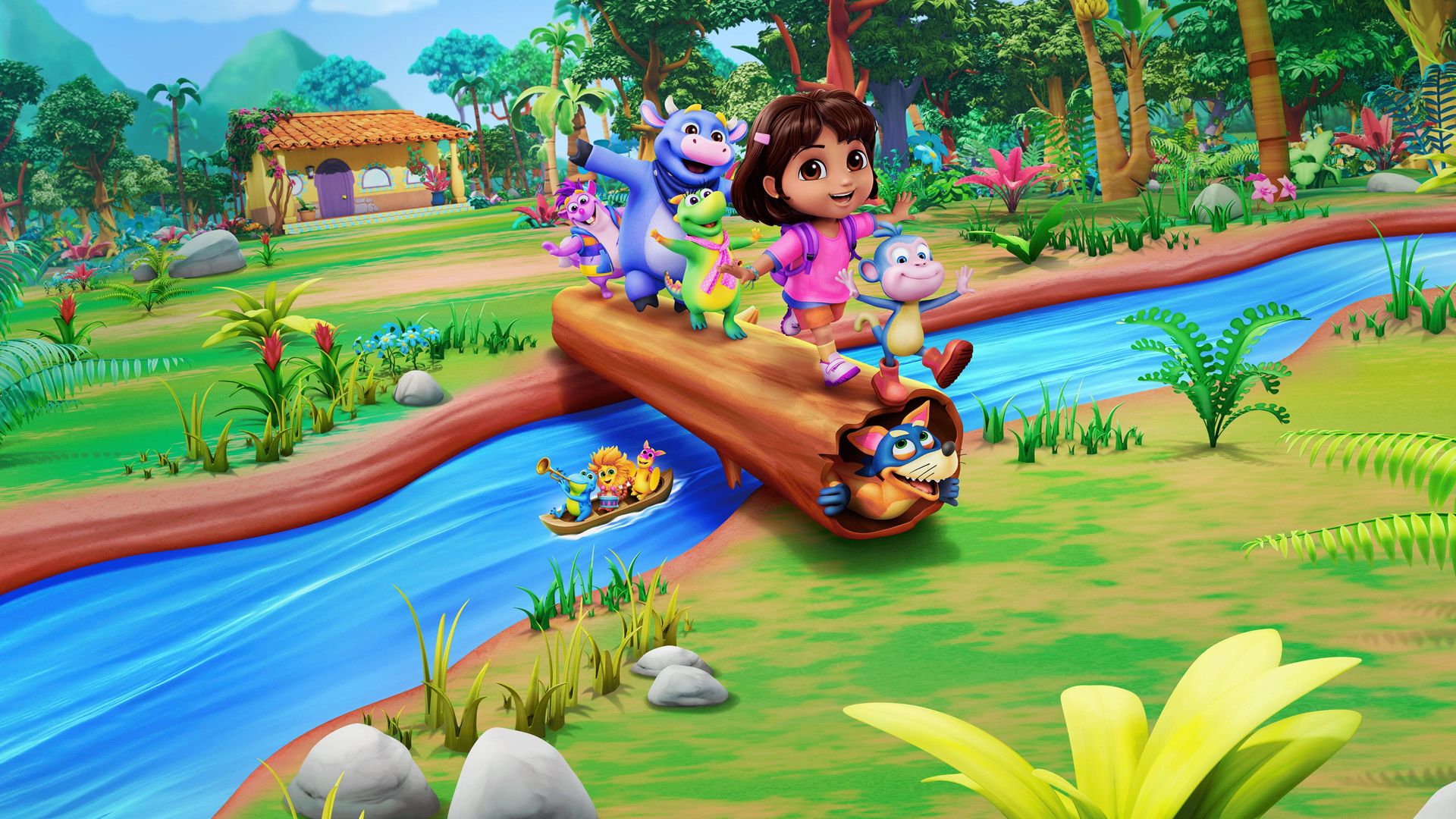 Dora the Explorer background