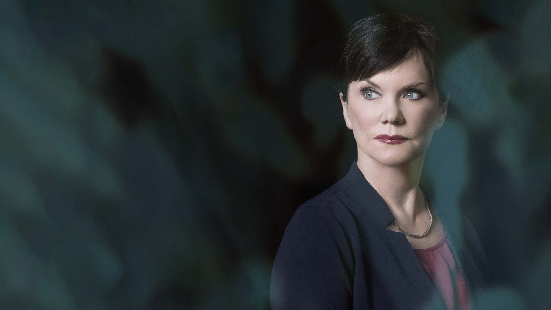 The Deadly Type with Candace DeLong background