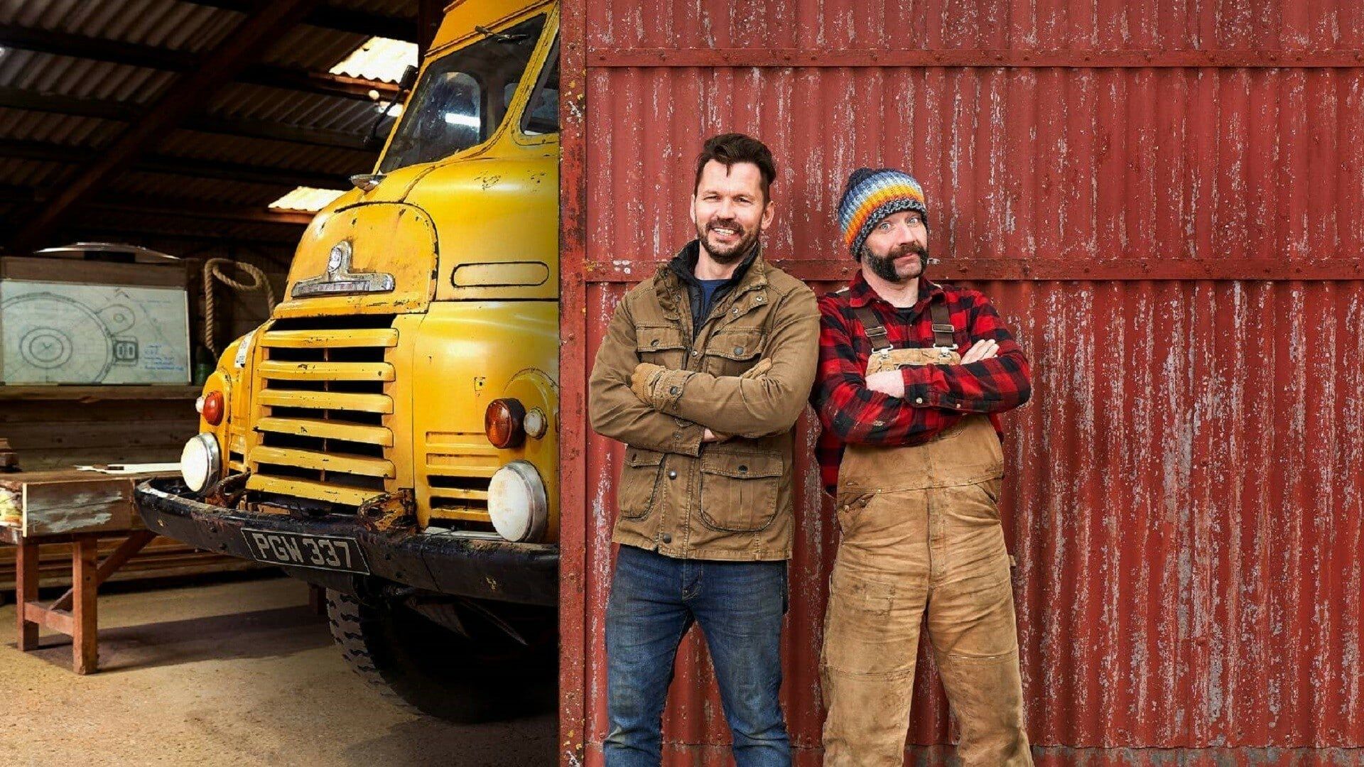 Jimmy Doherty's Dream Builds on Wheels background