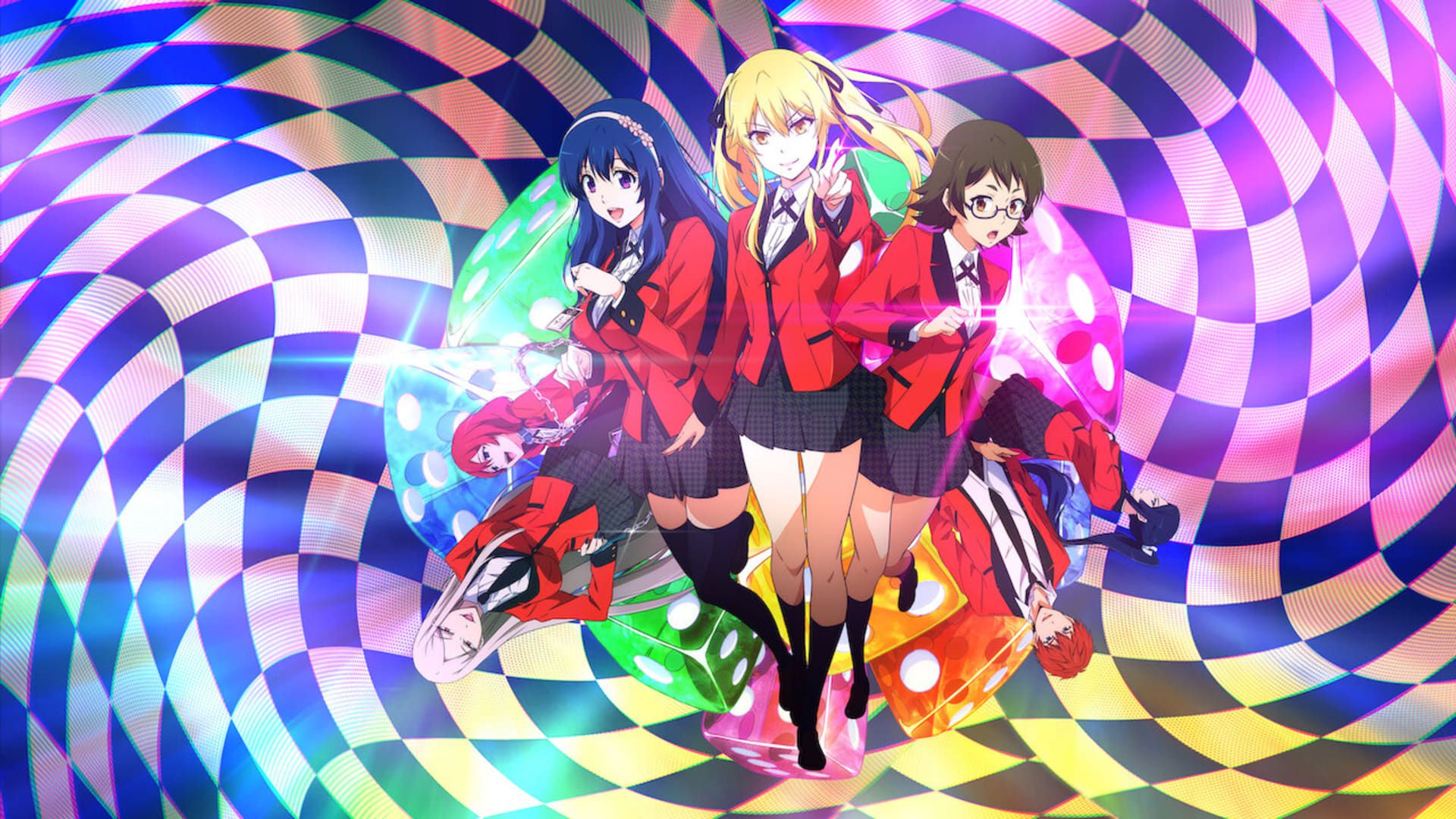 Kakegurui Twin background