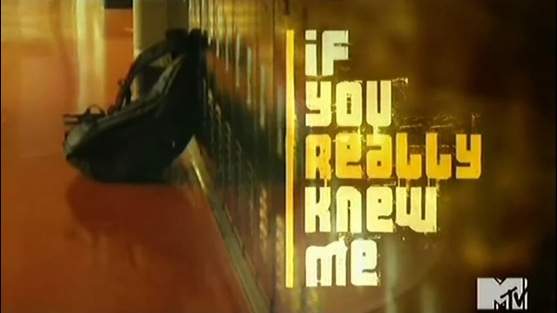 If You Really Knew Me background