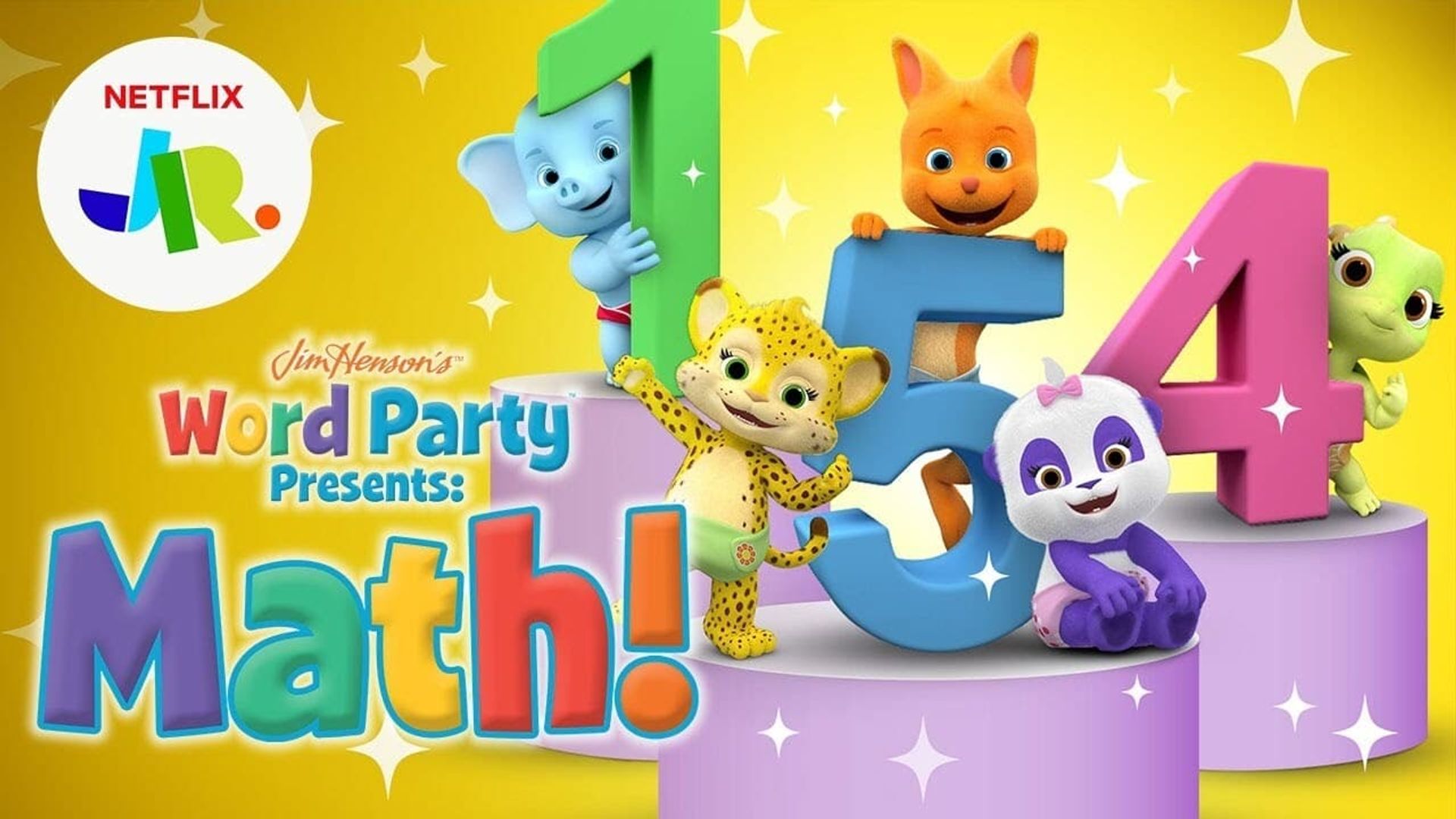 Word Party Presents: Math! background