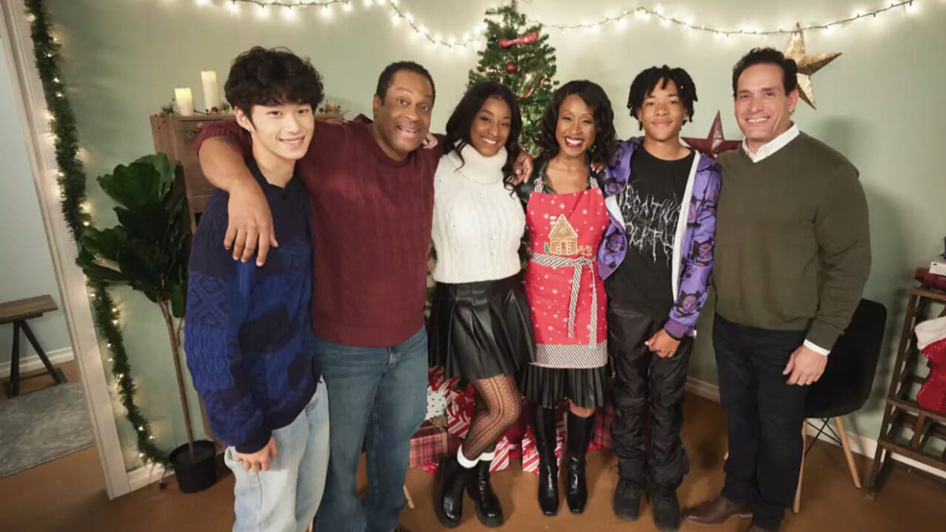 Two Christmases background