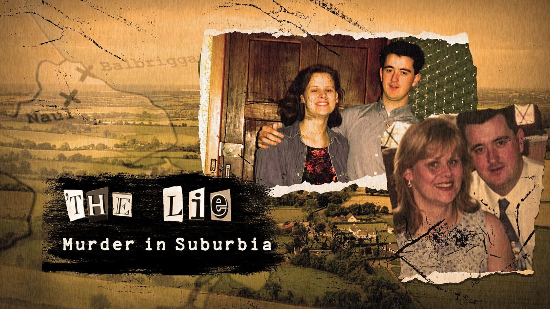 The Lie: Murder in Suburbia background