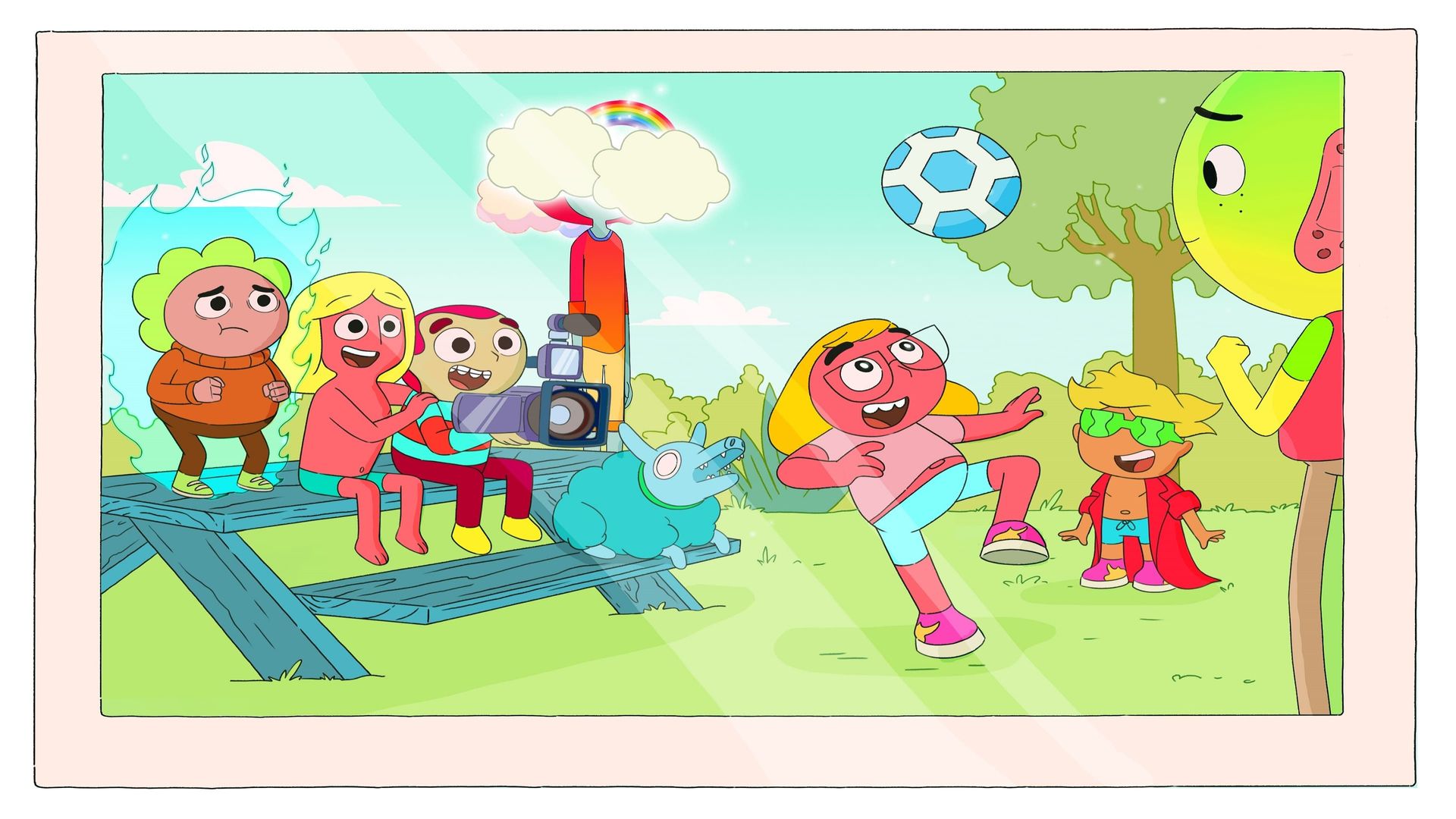 Summer Memories background