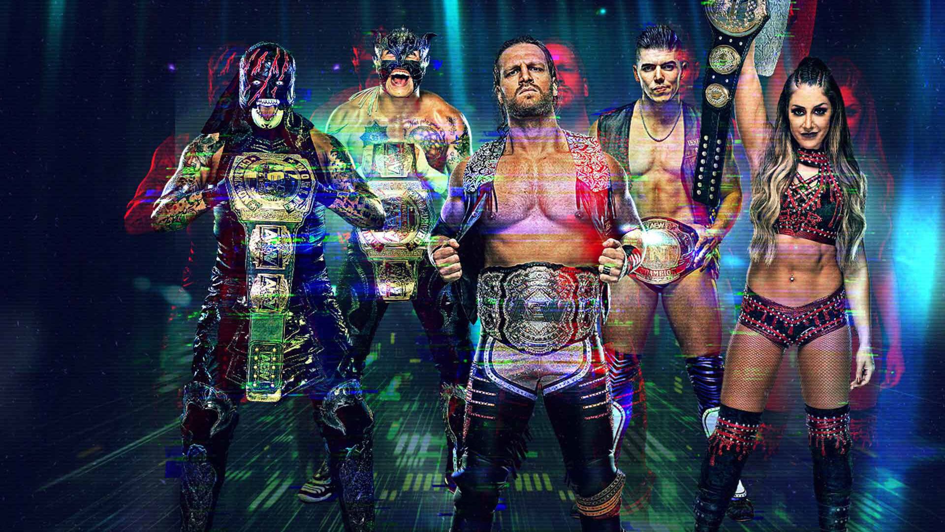 All Elite Wrestling: Battle of the Belts background