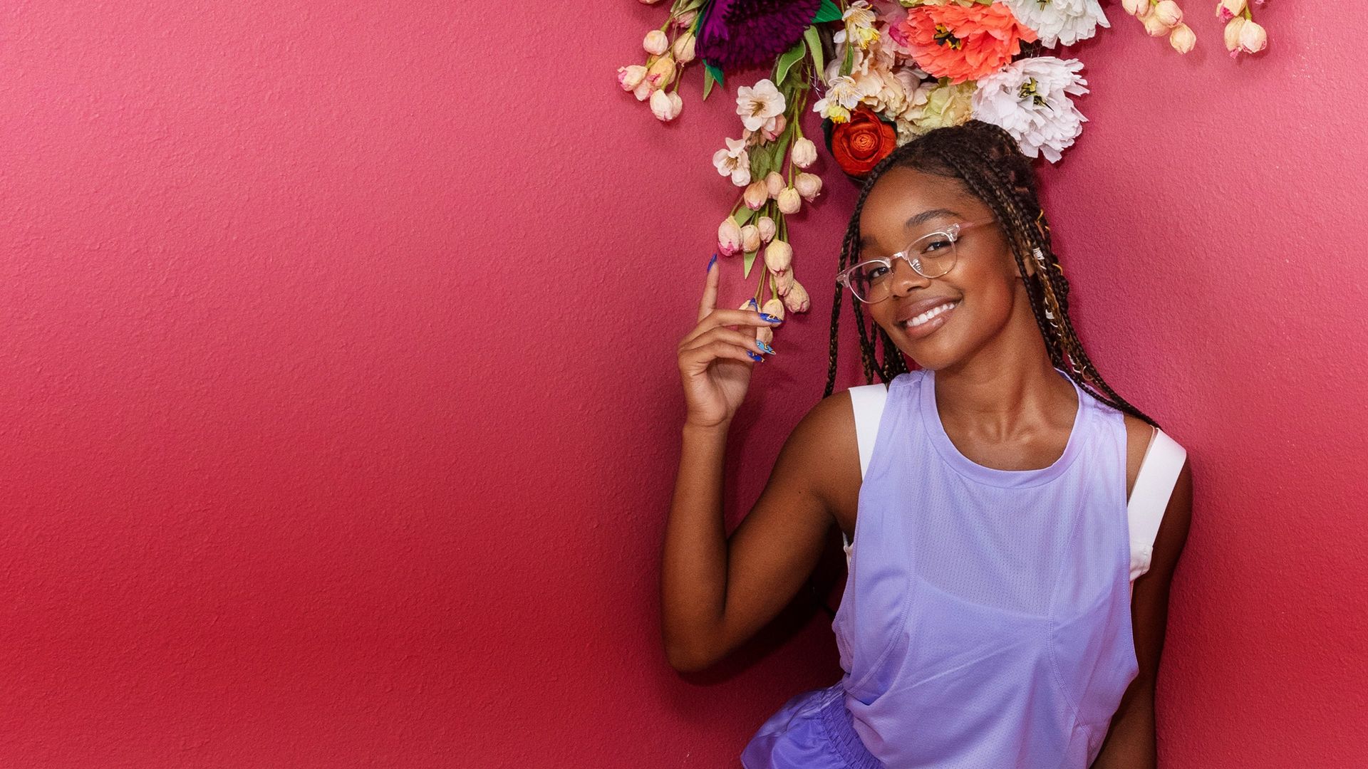 Remix My Space with Marsai Martin background