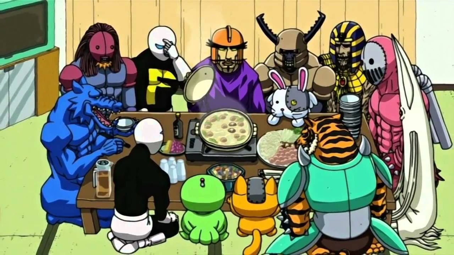 Tentai Senshi Sunred background