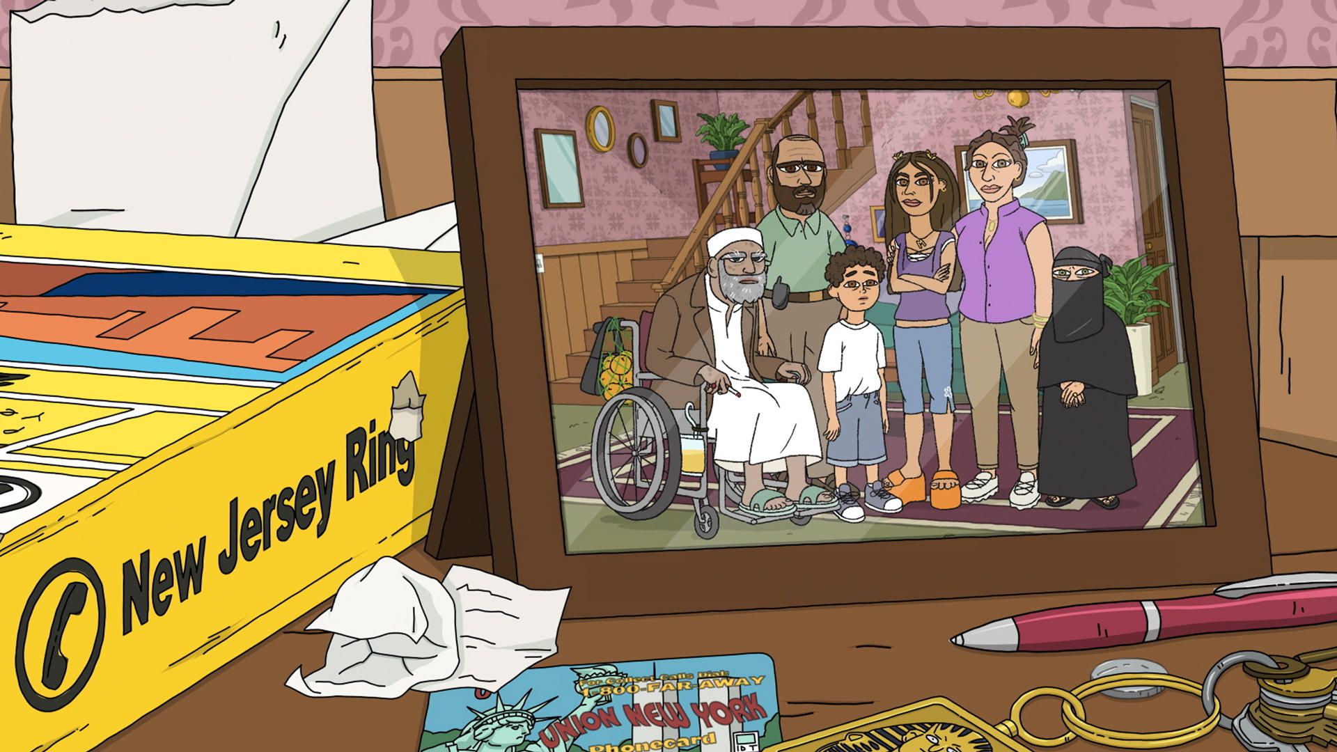 #1 Happy Family USA background