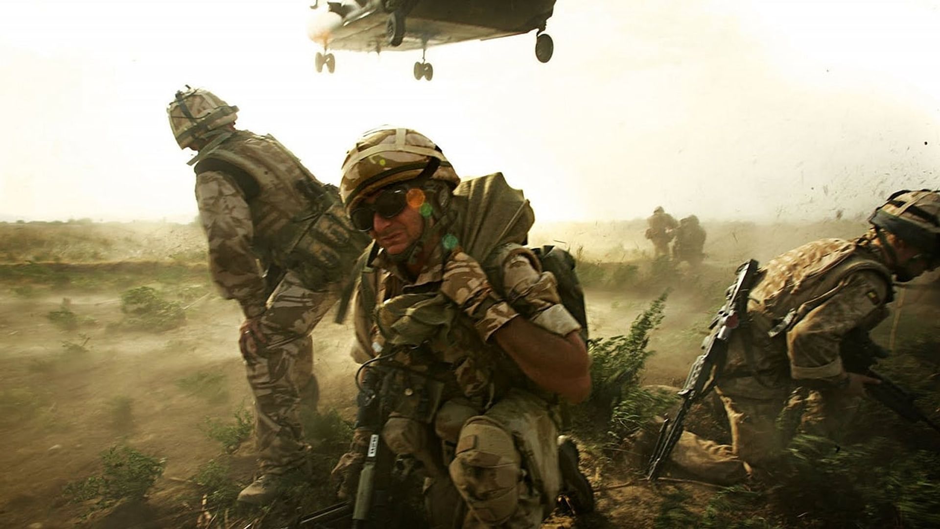 Our War background