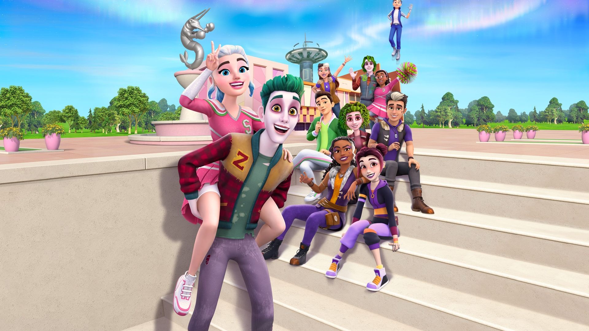 ZOMBIES: The Re-Animated Series background