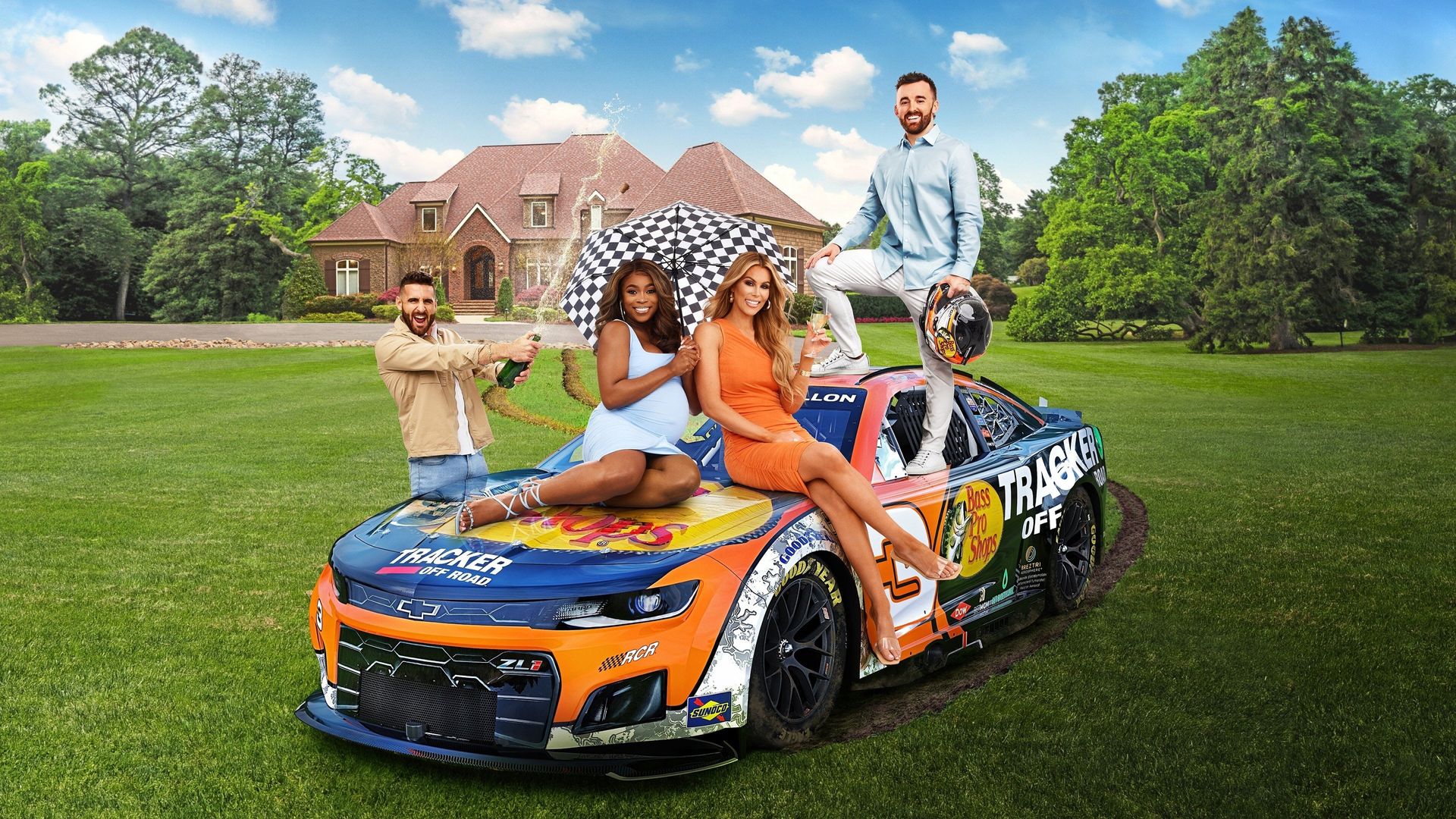 Austin Dillon's Life in the Fast Lane background