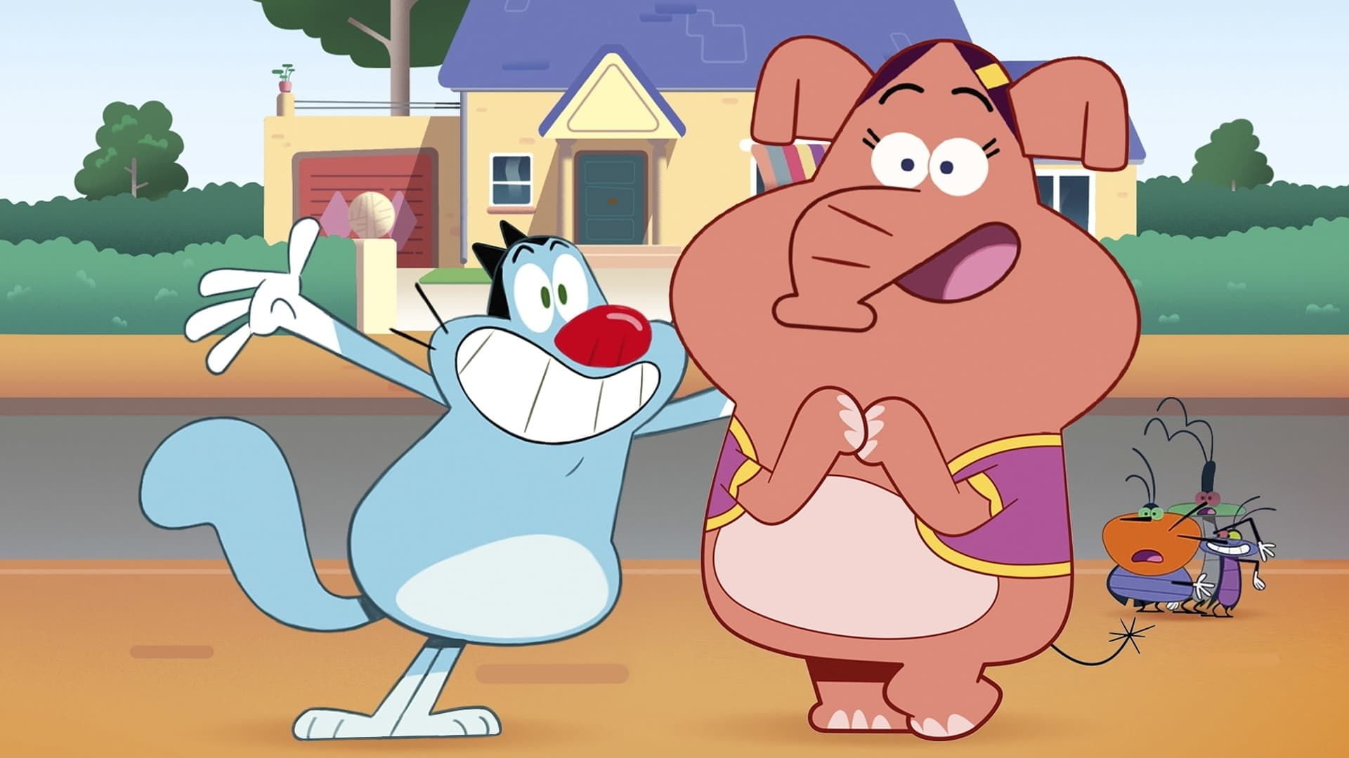 Oggy and the Cockroaches: Next Generation background