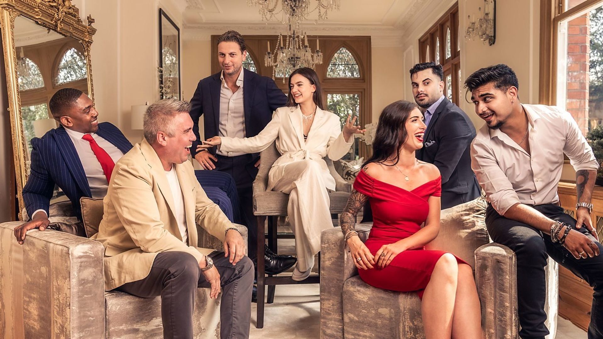 Crazy Rich Agents background