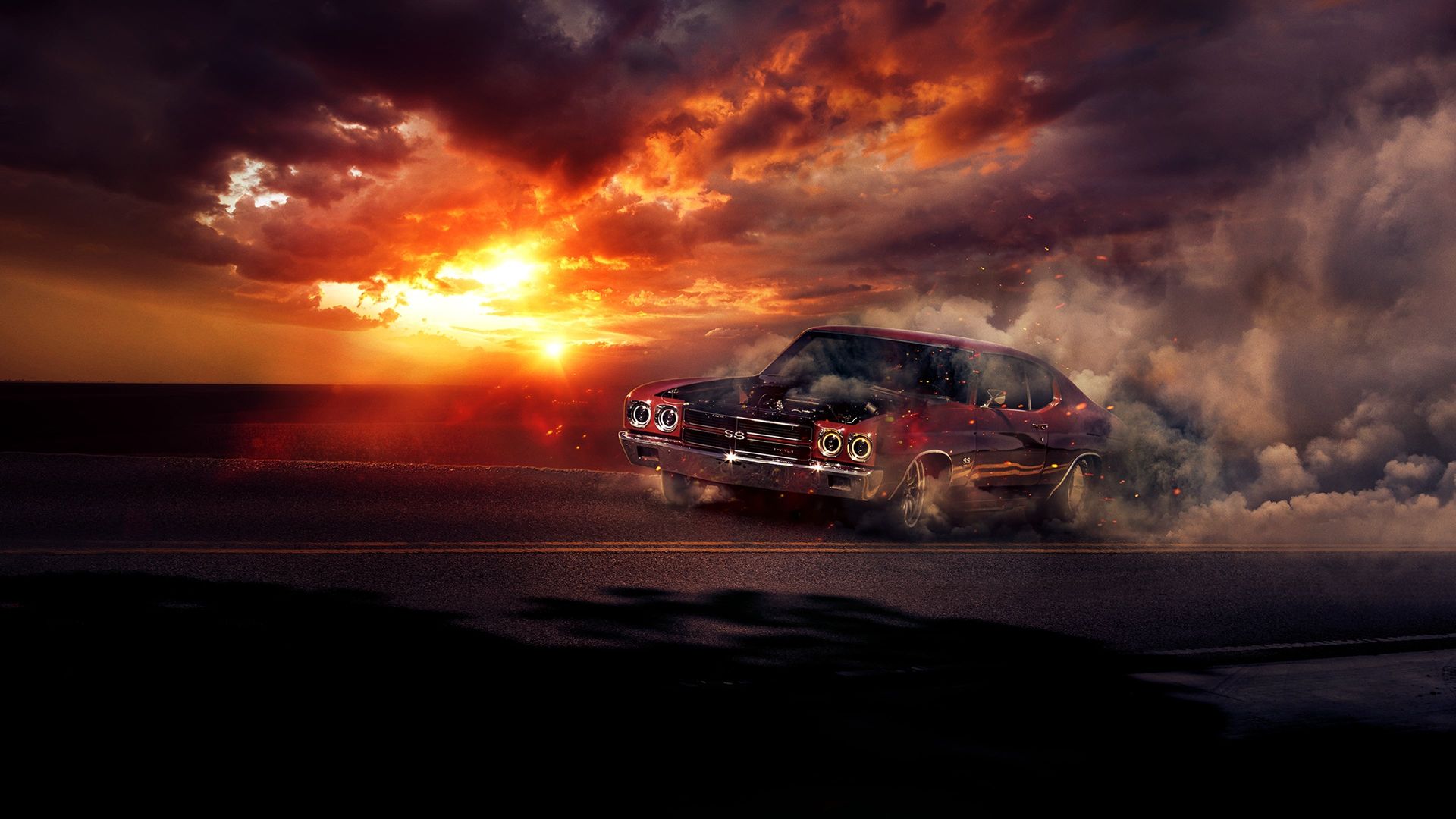 Street Outlaws: End Game background