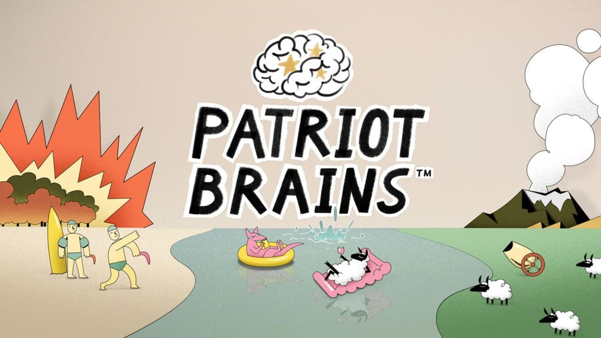 Patriot Brains background
