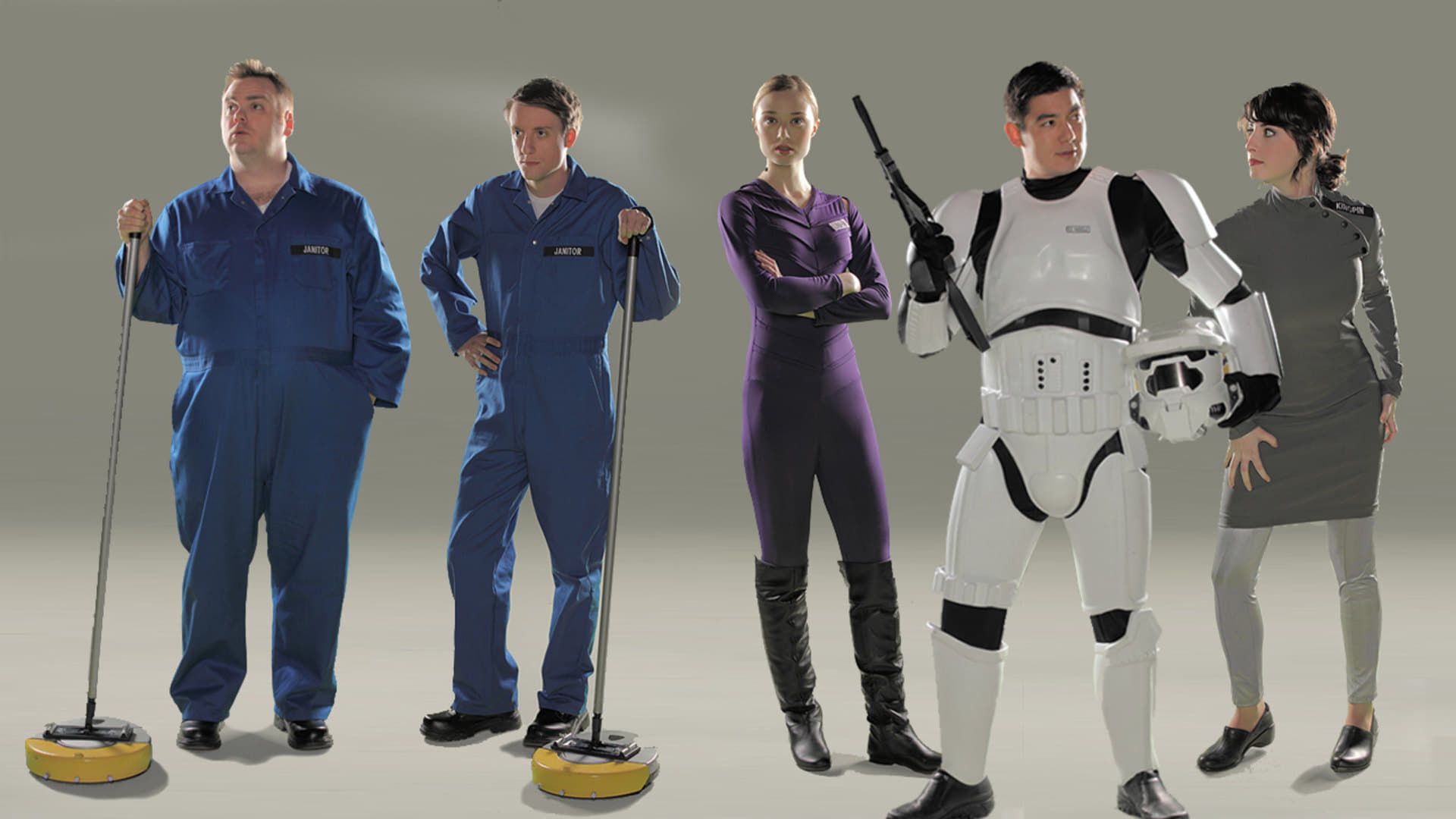 Space Janitors background