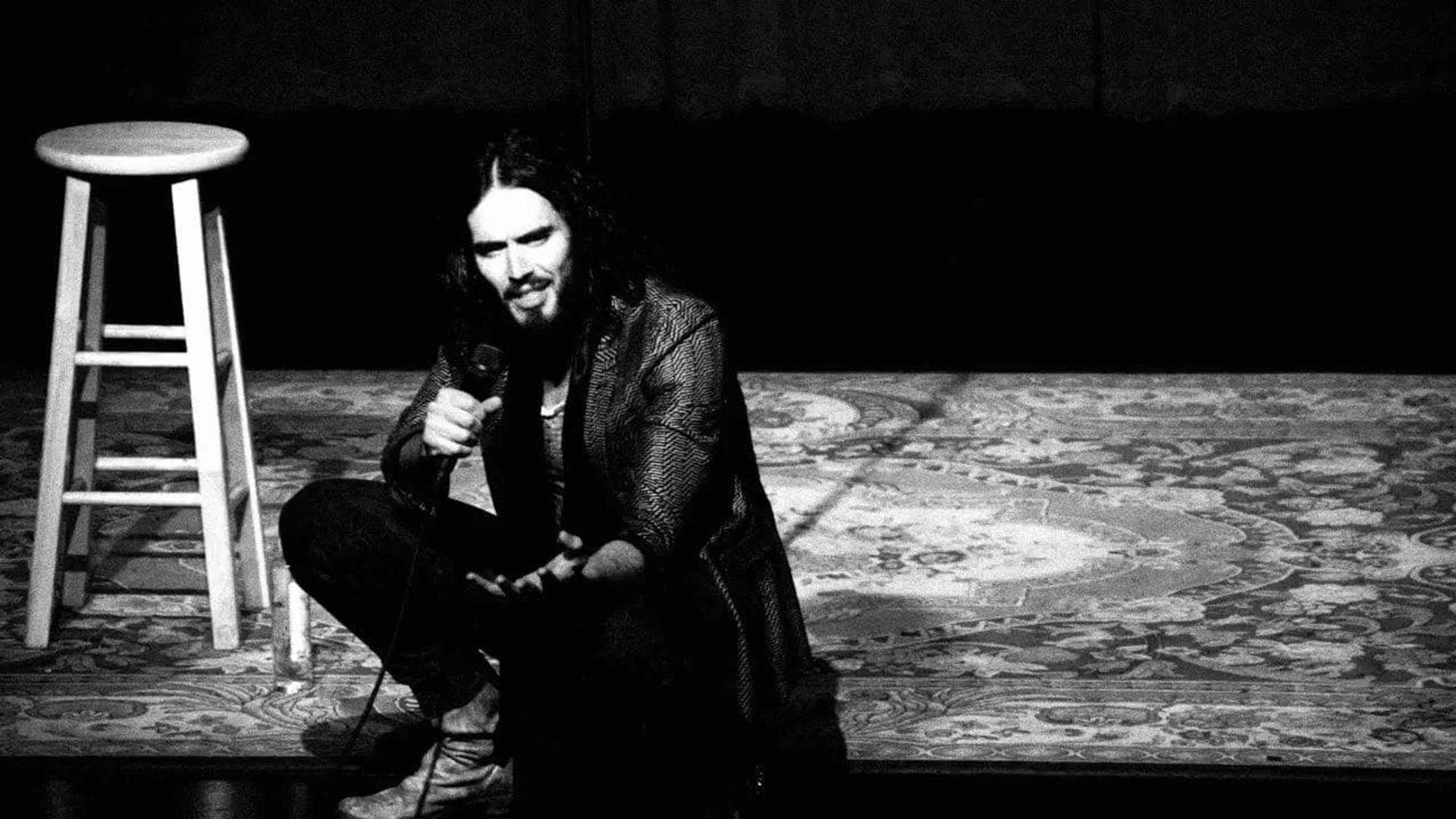 Brand X with Russell Brand background