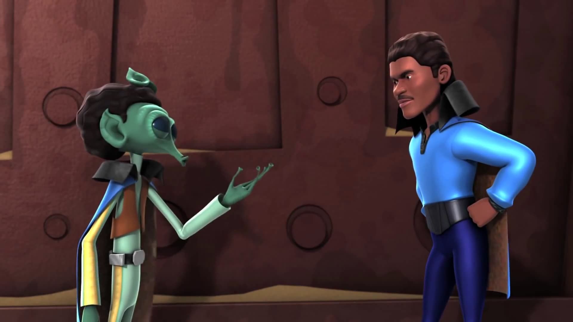 Star Wars: Detours background