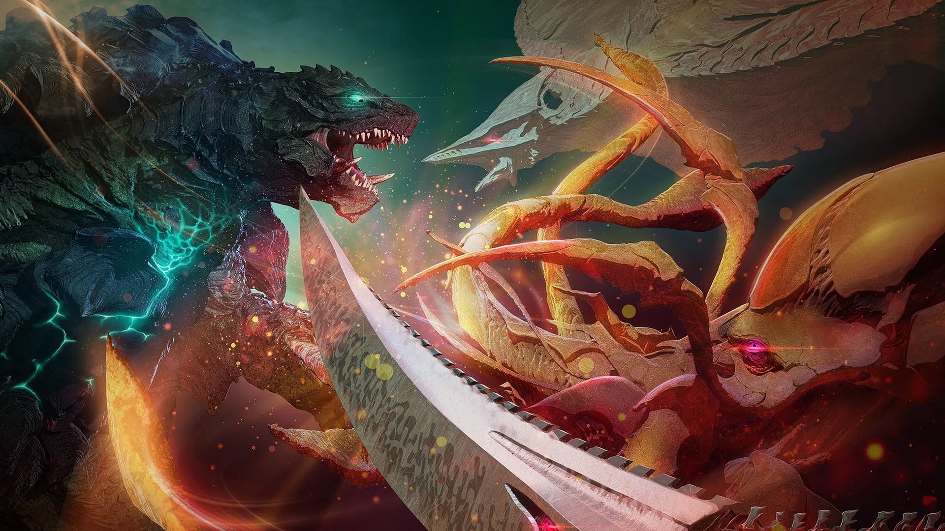 Gamera: Rebirth background