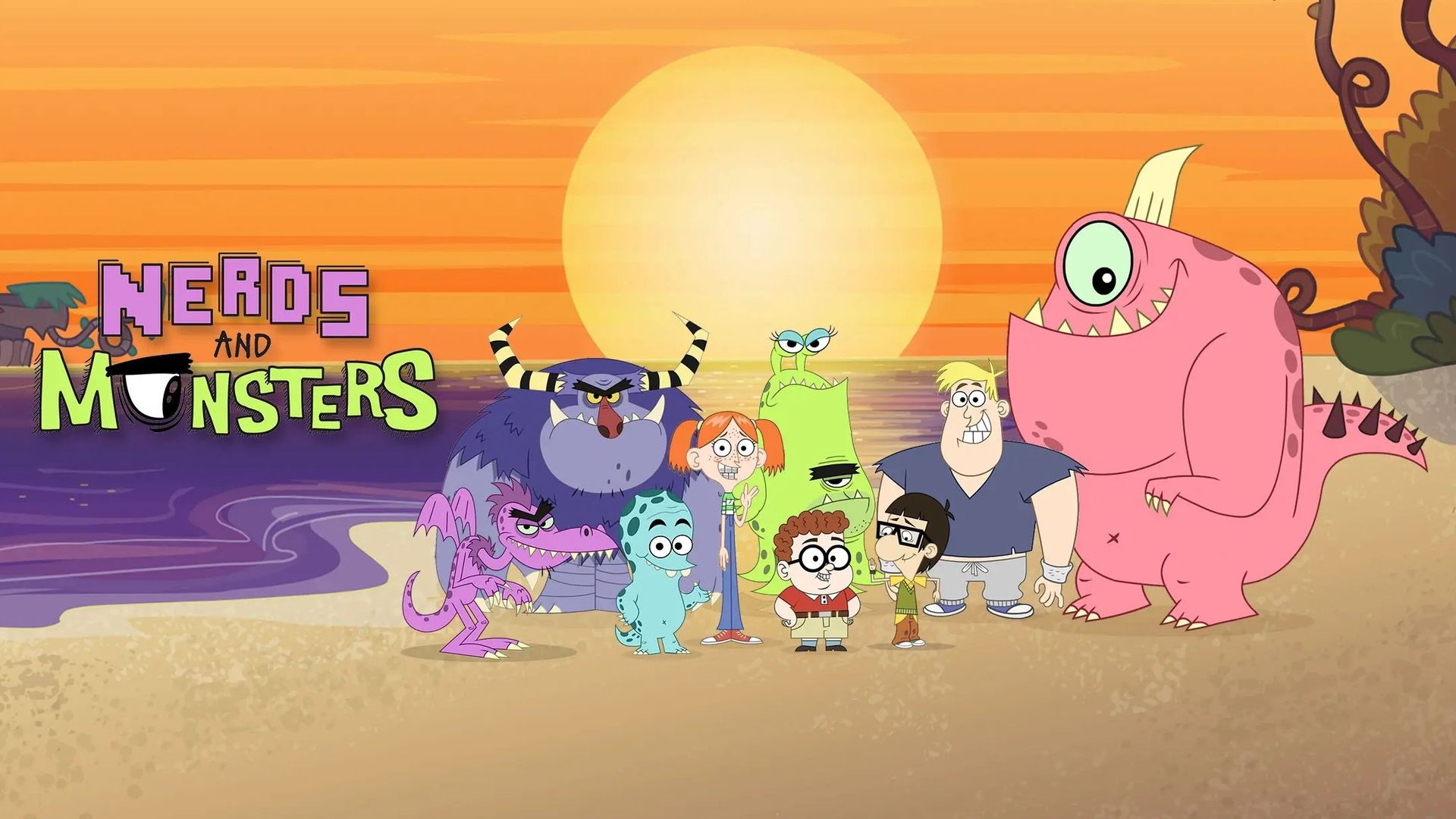 Nerds and Monsters background