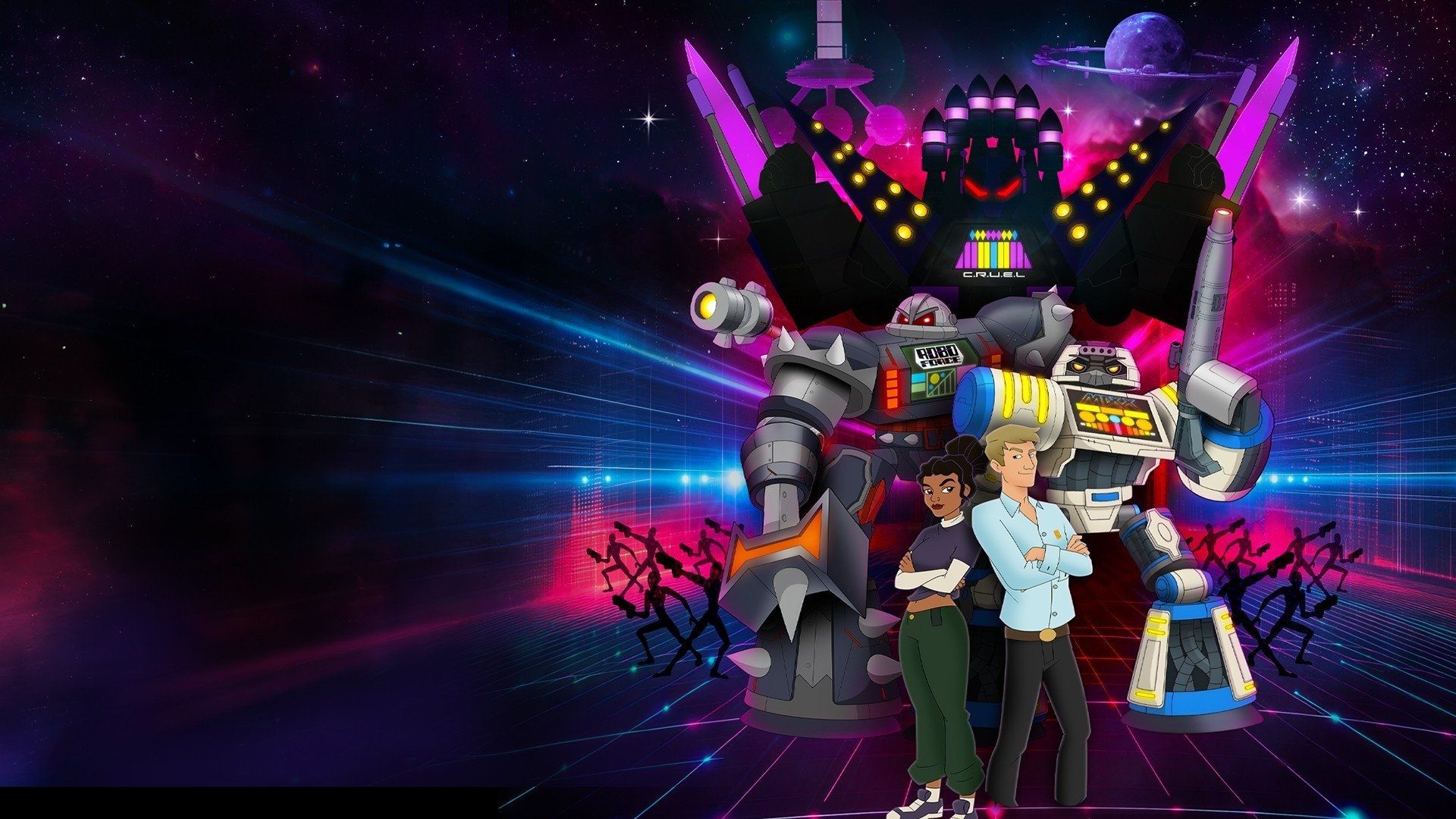 RoboForce: The Animated Series background