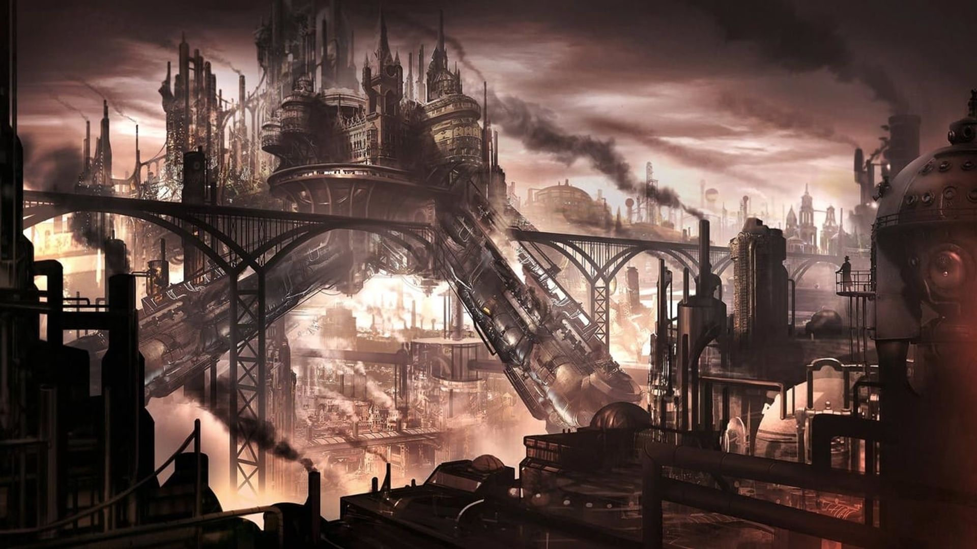 Lantern City background
