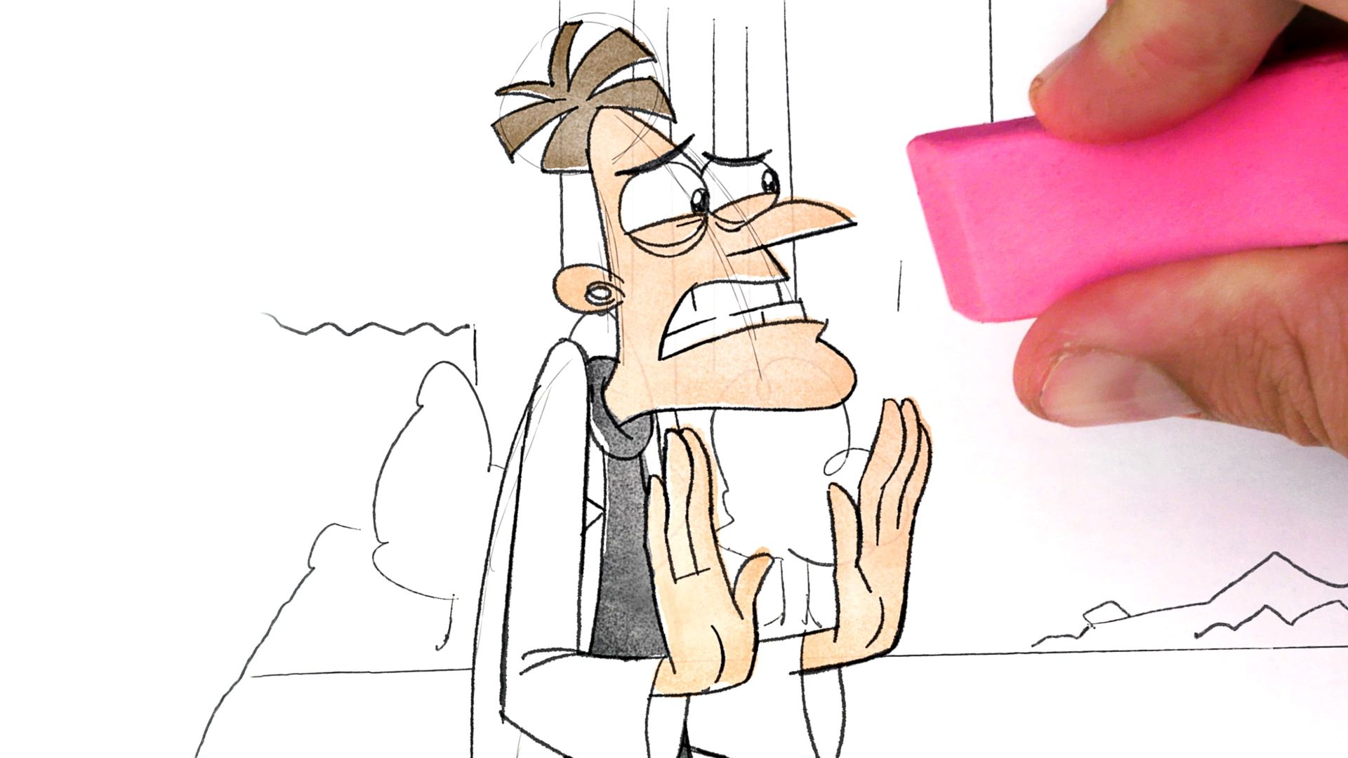 Disney How NOT to Draw background