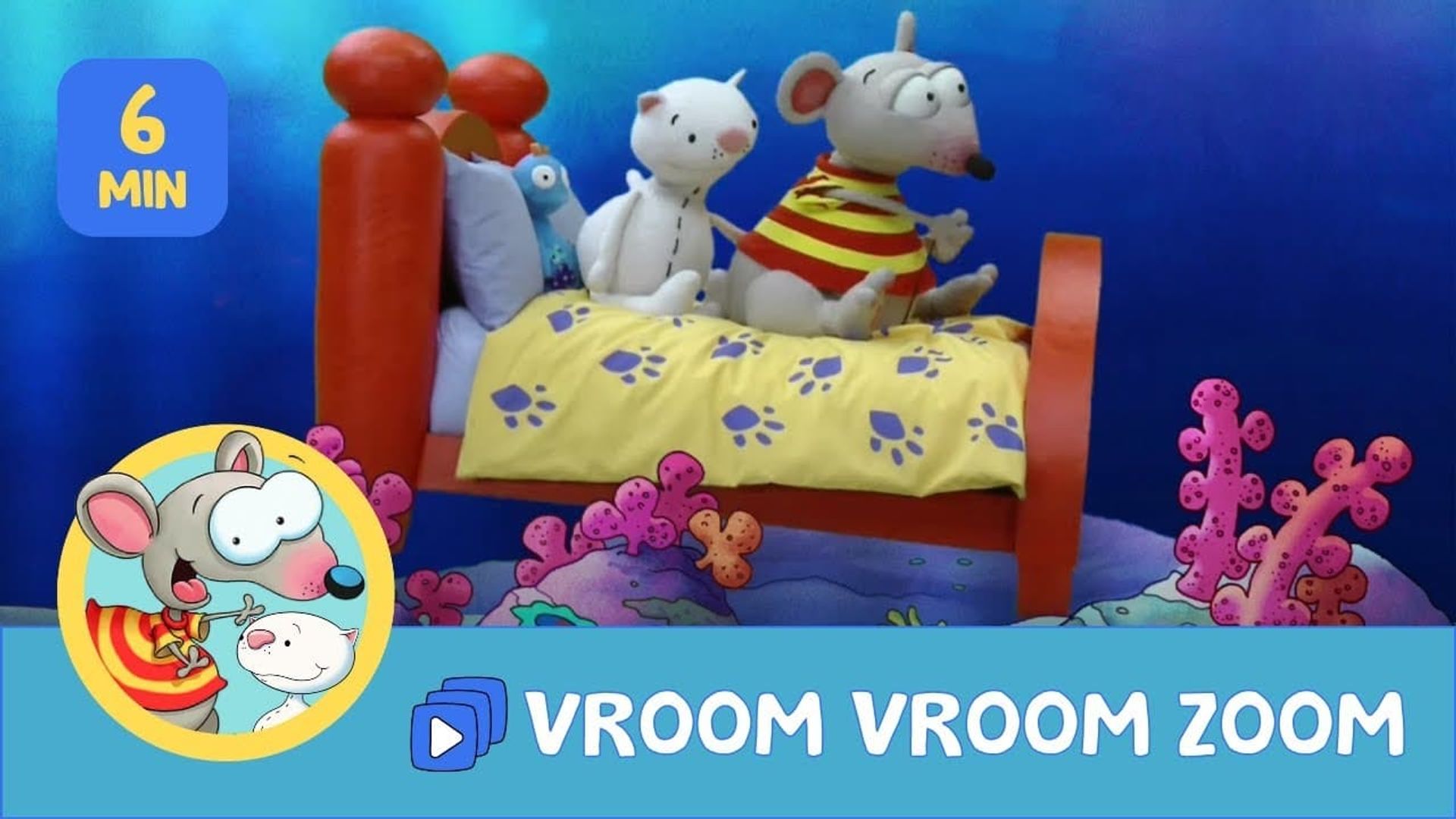 Toopy and binoo vroom vroom zoom background