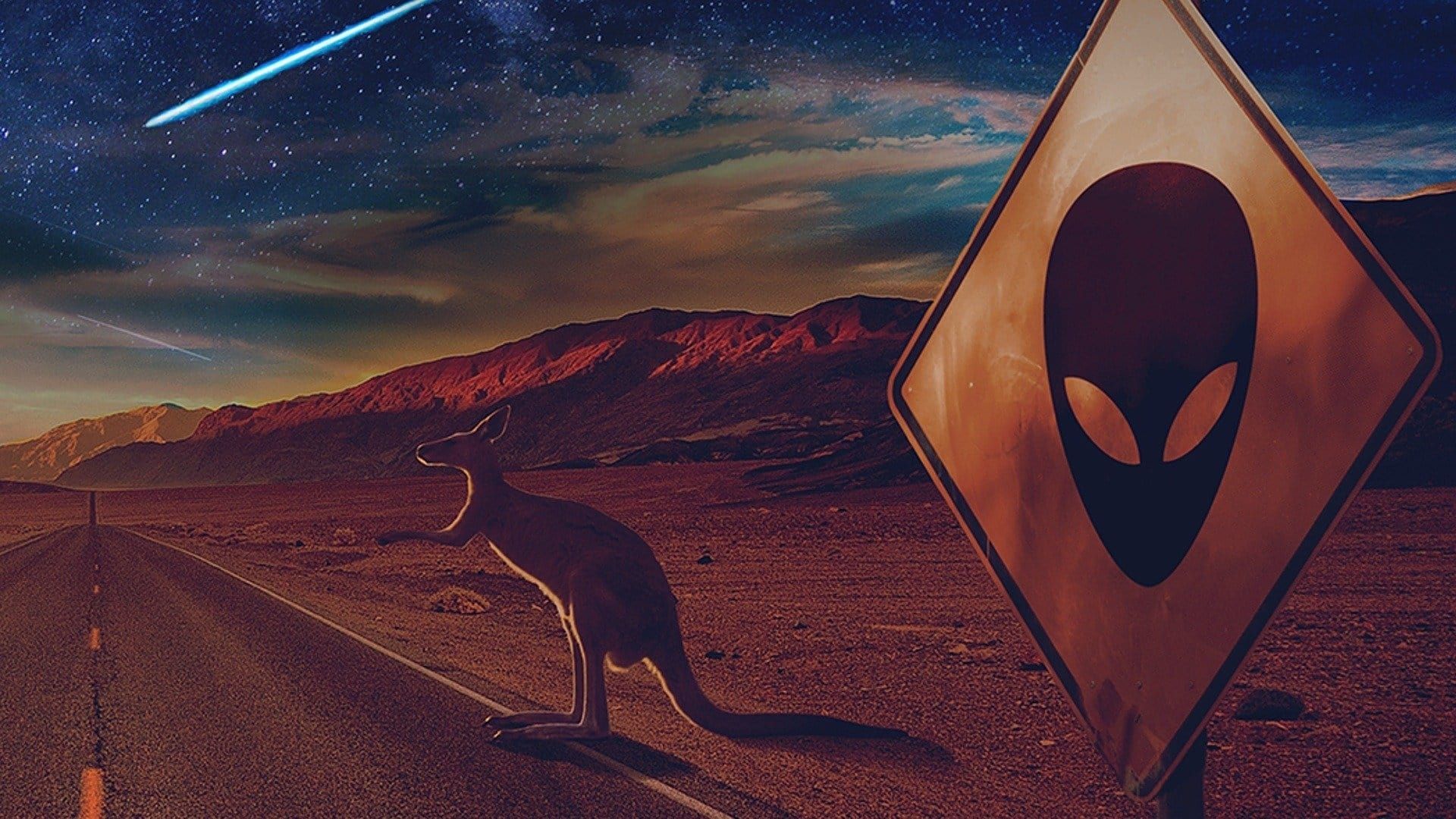 Close Encounters Down Under background