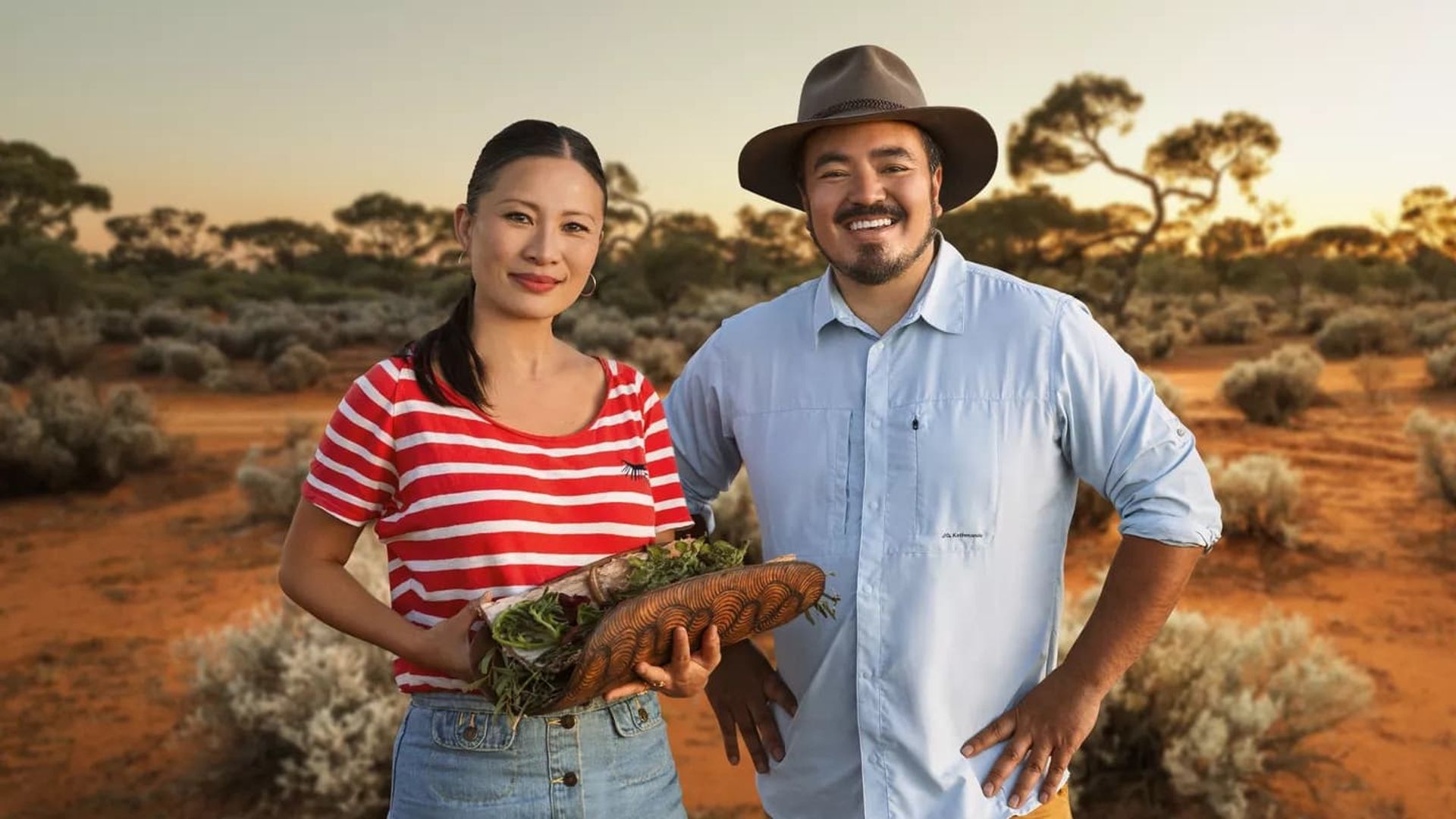 Adam & Poh's Great Australian Bites background